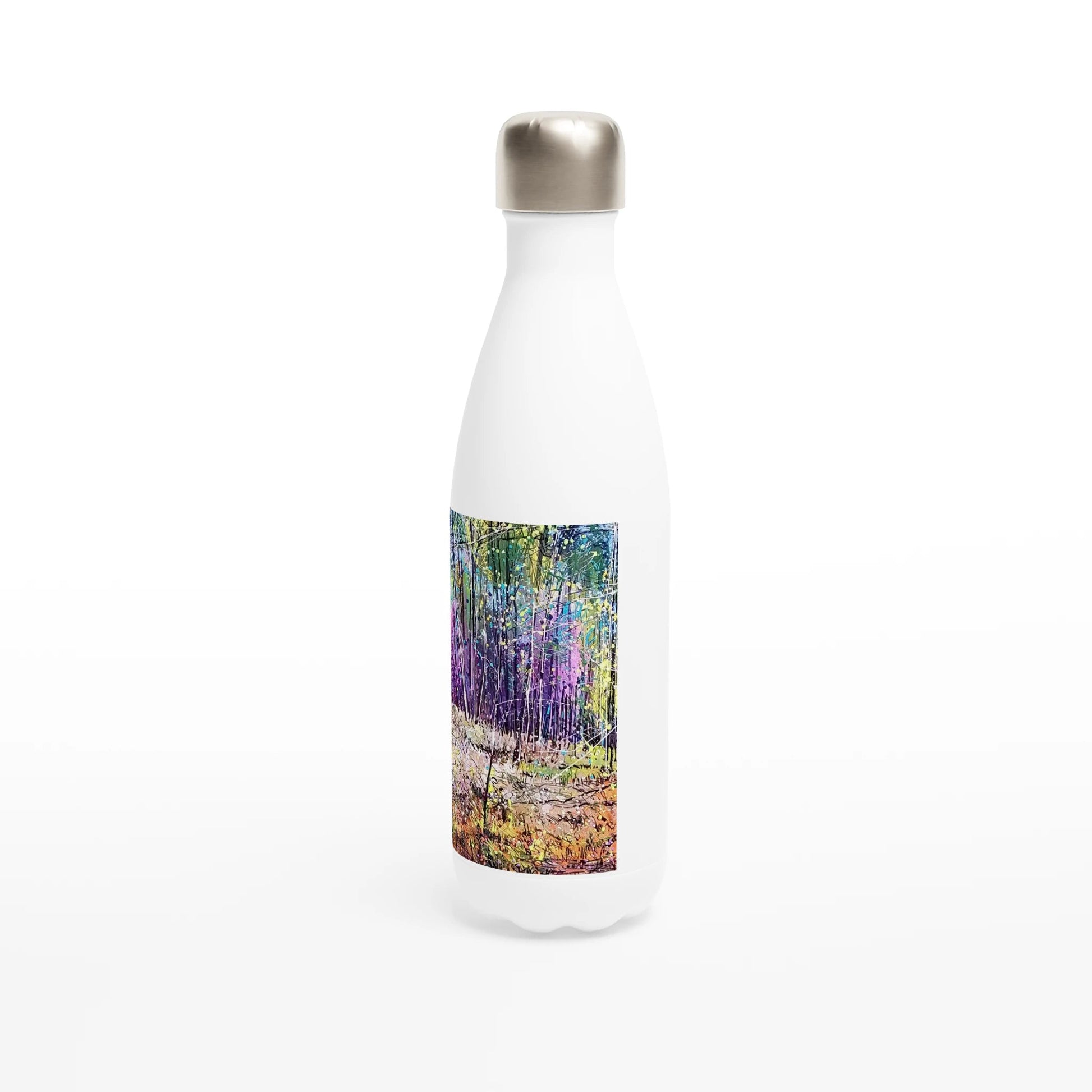 Last statement - White 17oz Stainless Steel Water Bottle - eduardgurevich