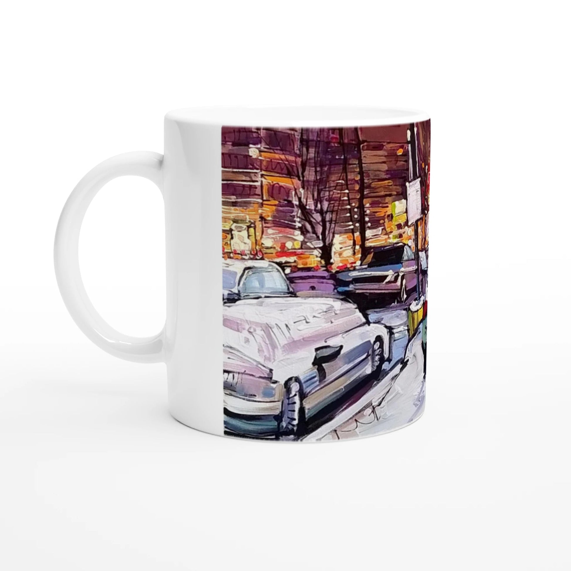 Life under the snow - 11oz Ceramic Mug - eduardgurevich
