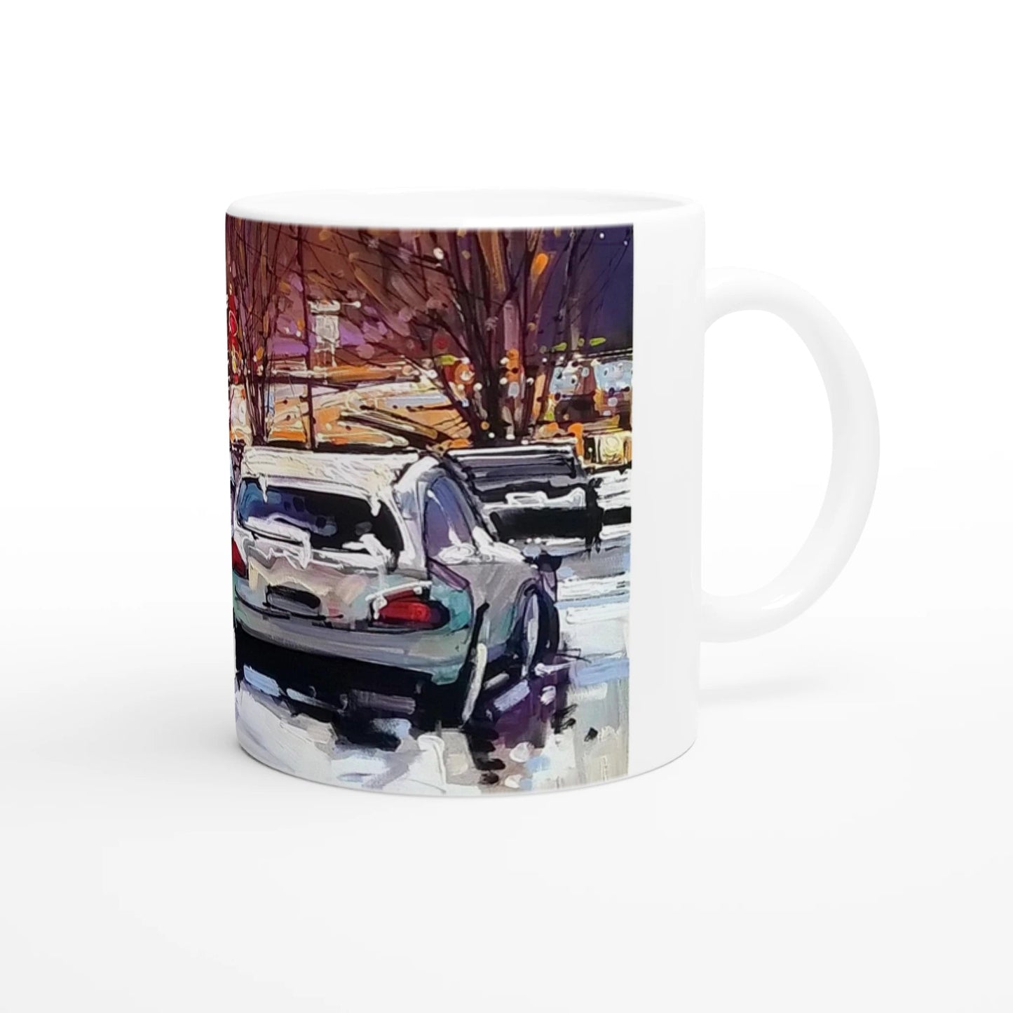 Life under the snow - 11oz Ceramic Mug - eduardgurevich