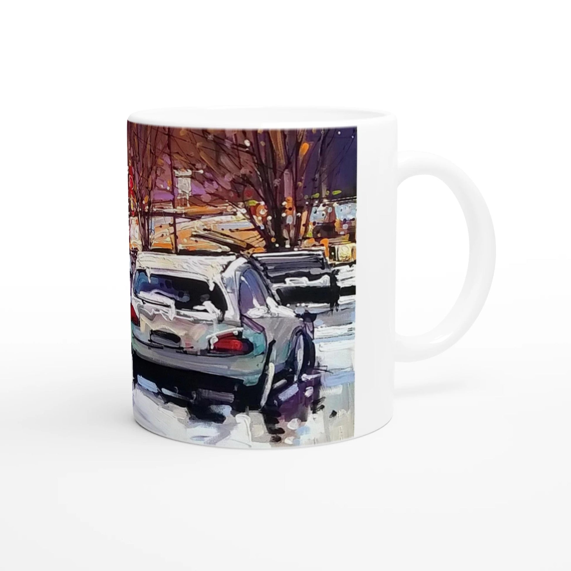 Life under the snow - 11oz Ceramic Mug - eduardgurevich