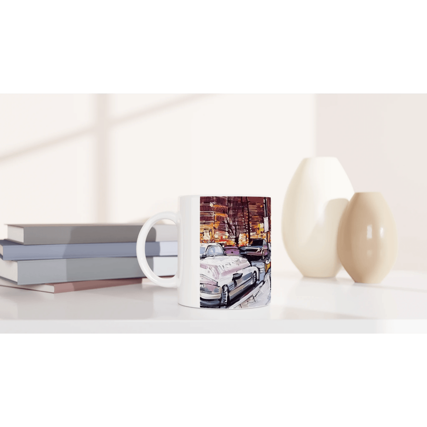 Life under the snow - 11oz Ceramic Mug - eduardgurevich