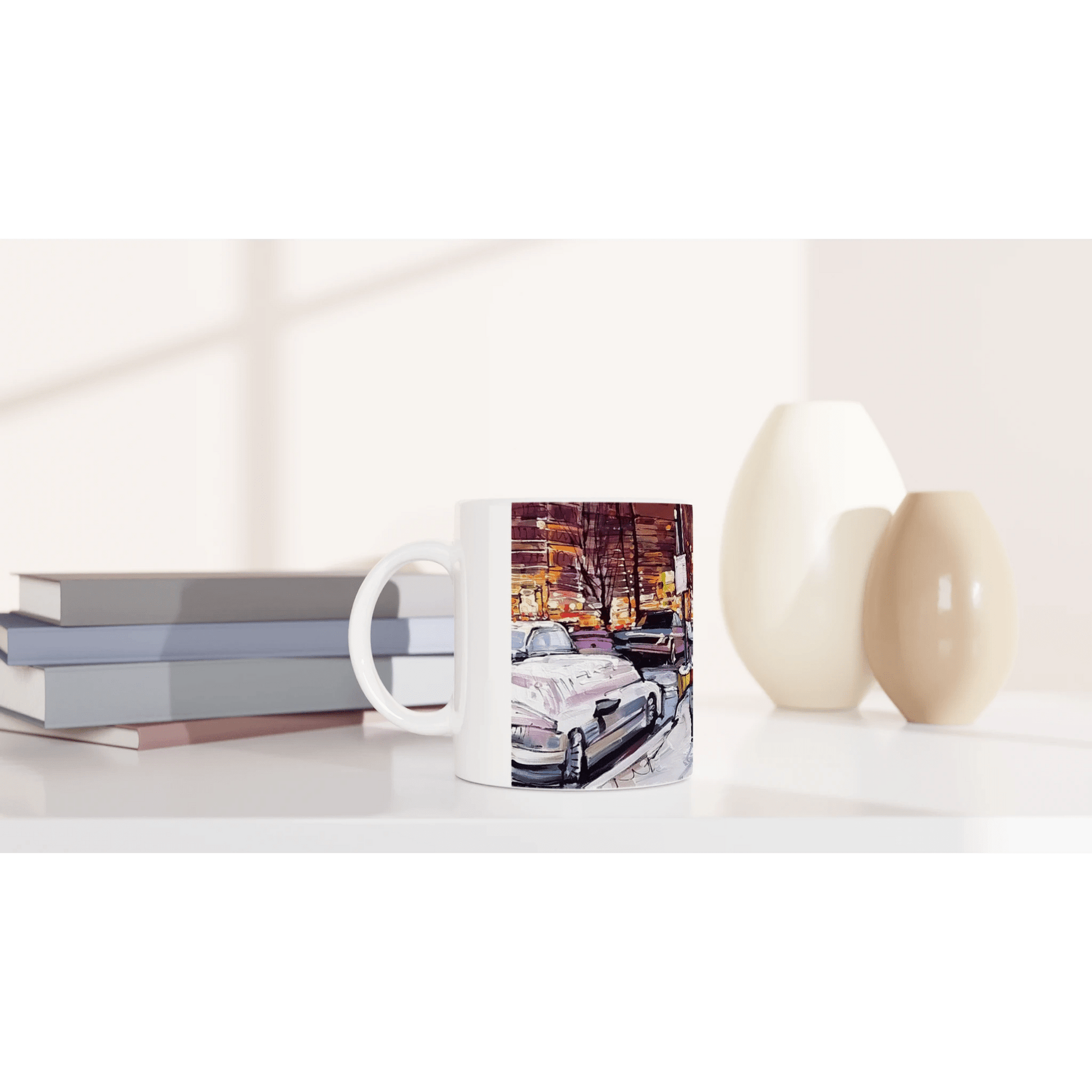 Life under the snow - 11oz Ceramic Mug - eduardgurevich
