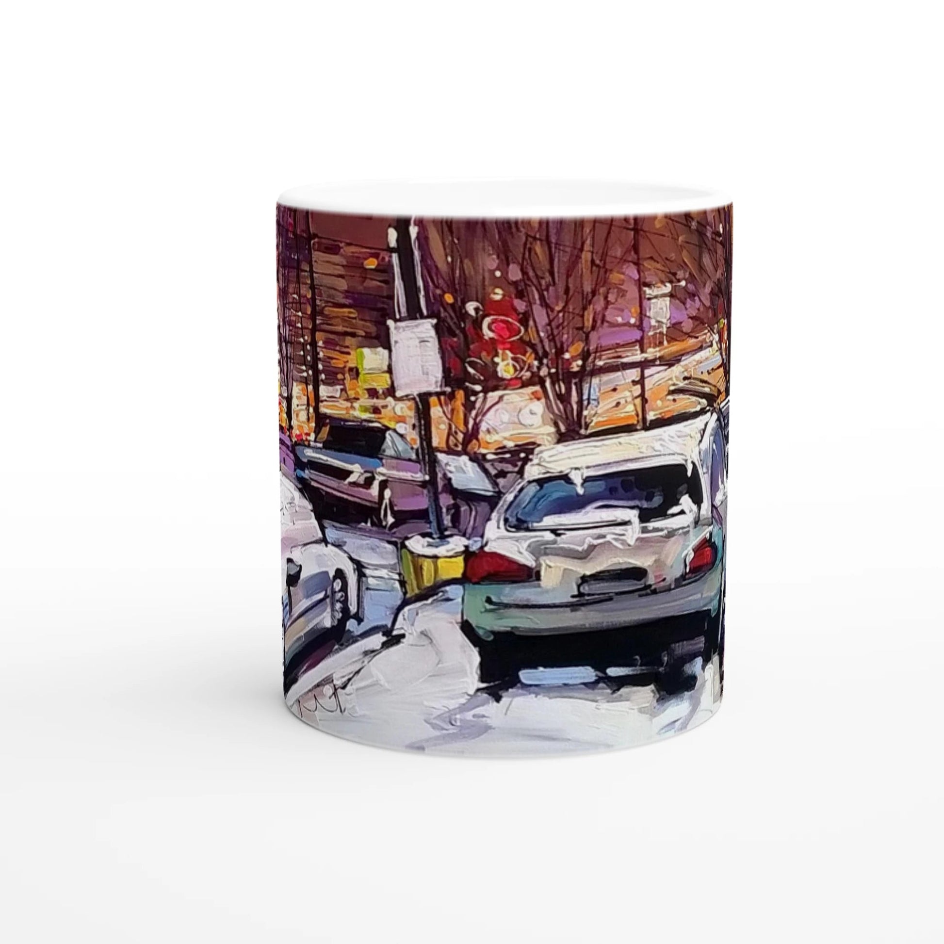 Life under the snow - 11oz Ceramic Mug - eduardgurevich
