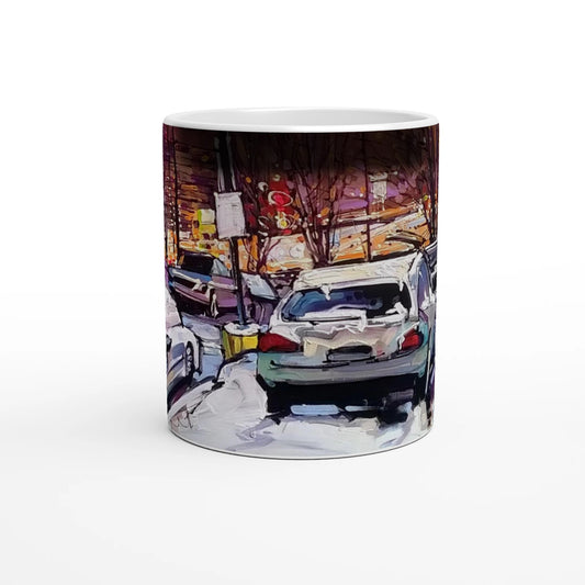 Life under the snow - Magic 11oz Ceramic Mug - eduardgurevich
