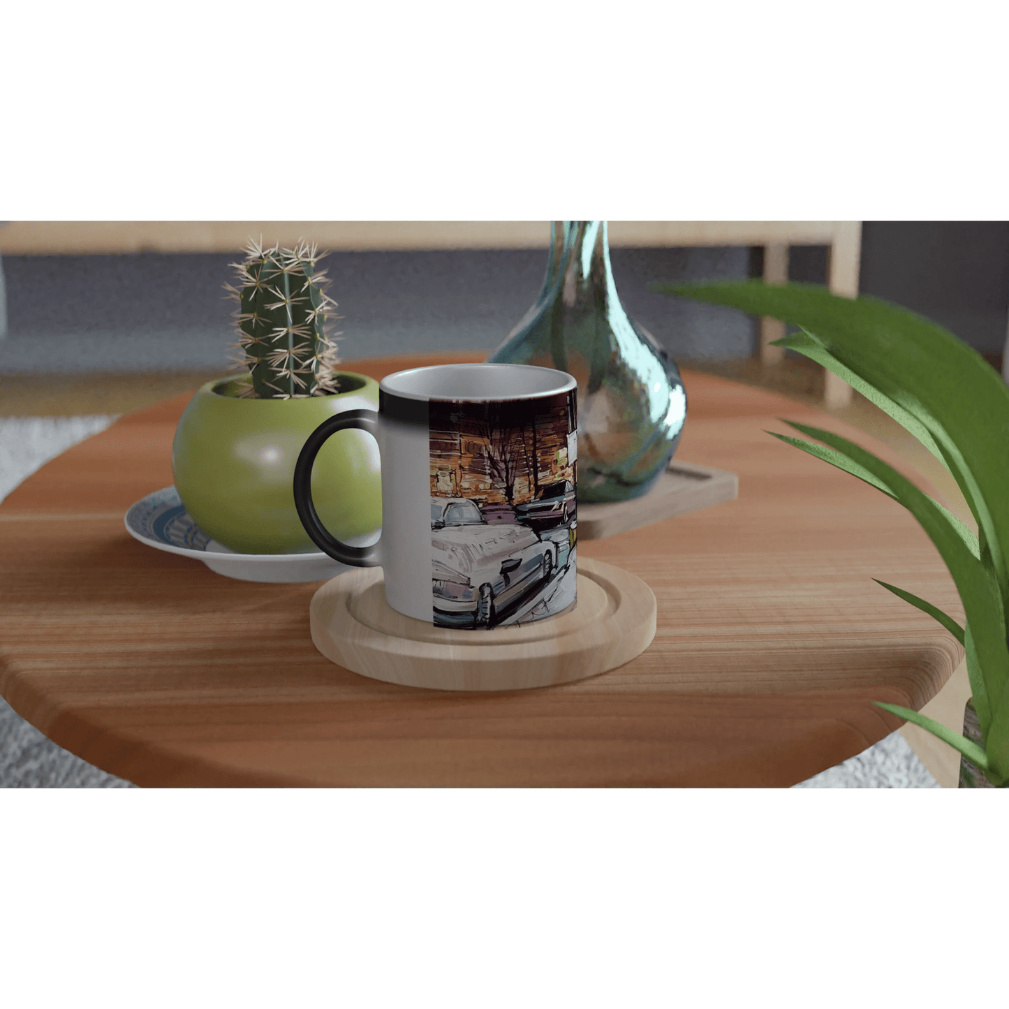 Life under the snow - Magic 11oz Ceramic Mug - eduardgurevich