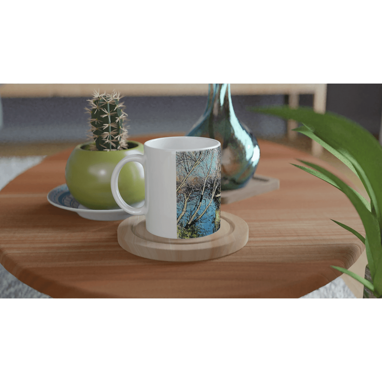 Mirror - 11oz Ceramic Mug - eduardgurevich