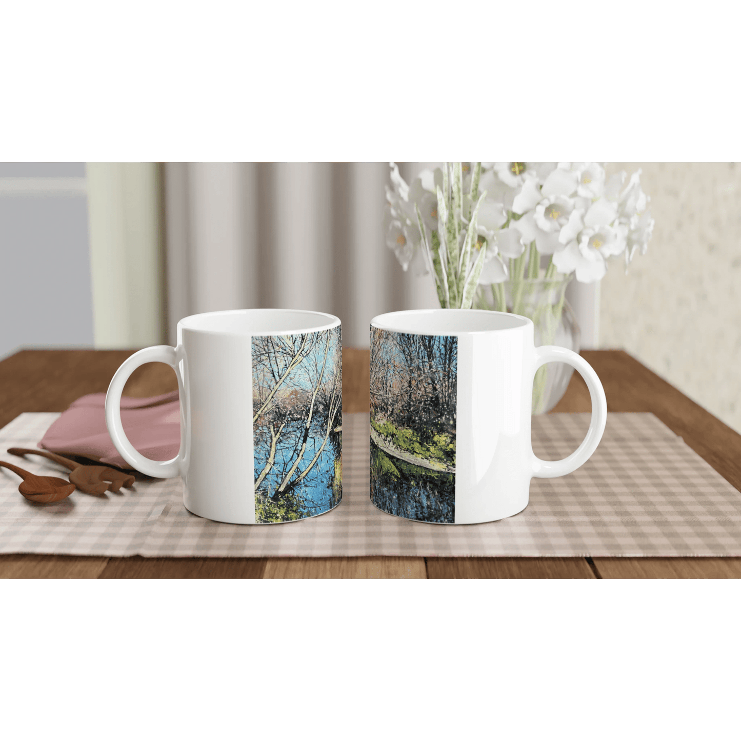 Mirror - 11oz Ceramic Mug - eduardgurevich