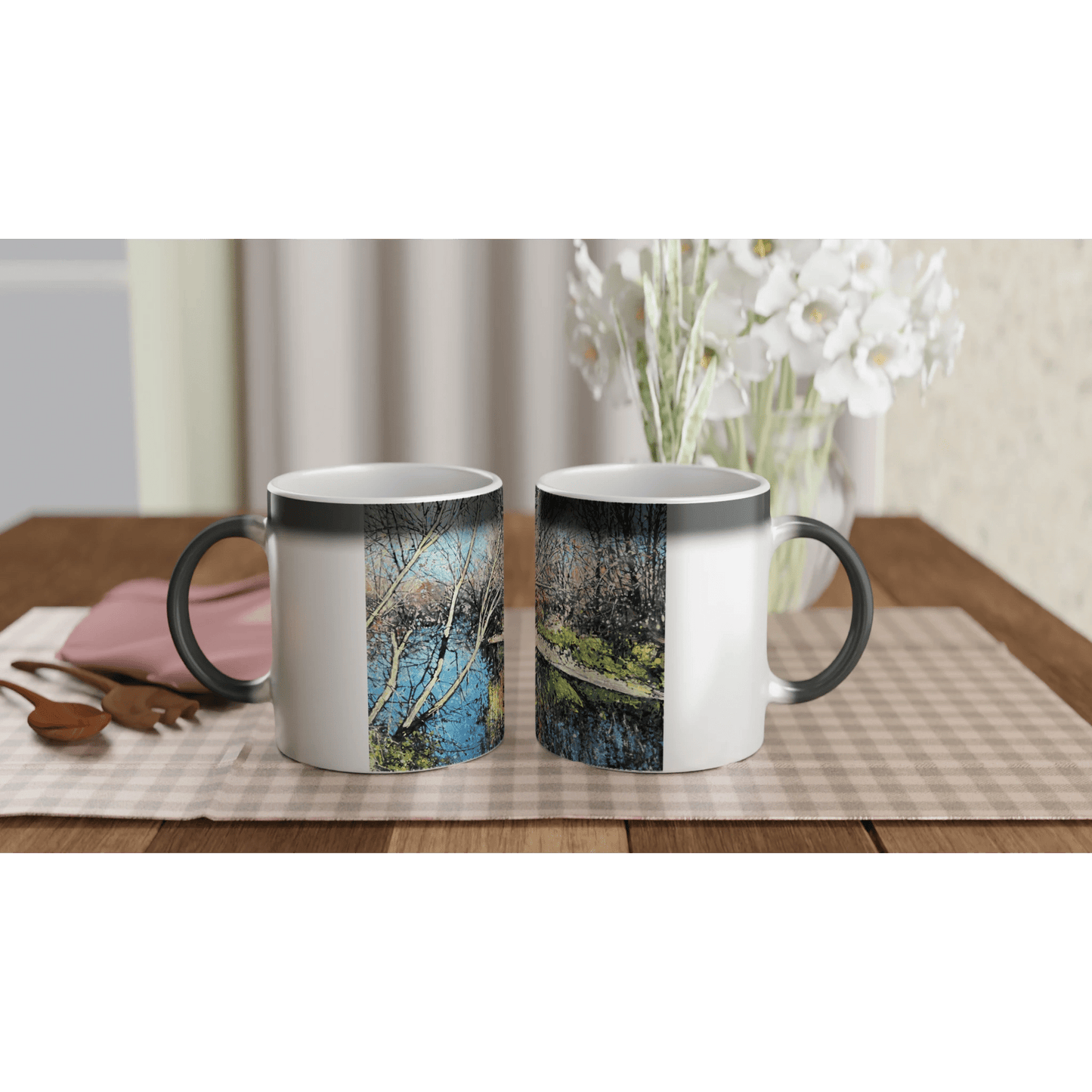 Mirror - Magic 11oz Ceramic Mug - eduardgurevich