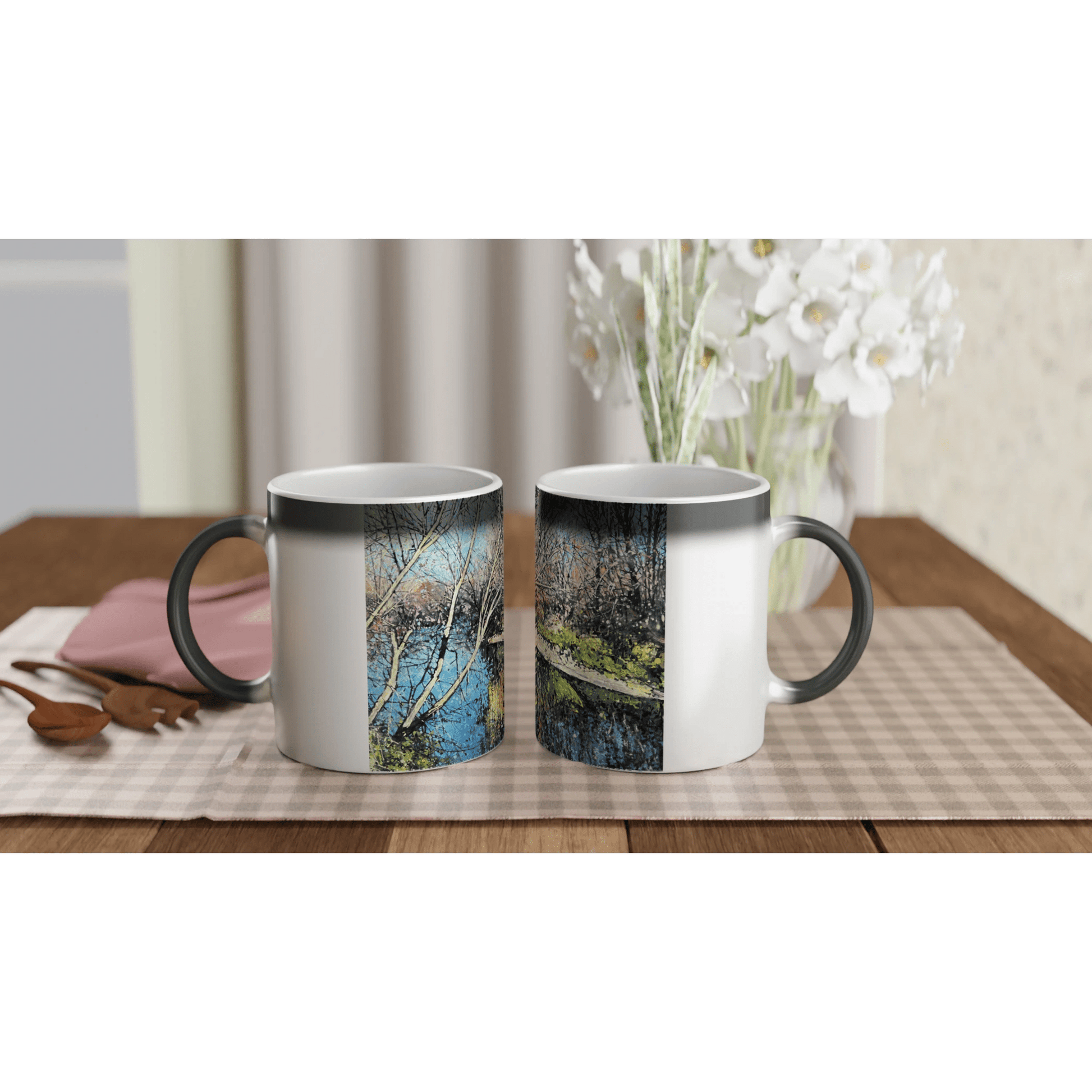Mirror - Magic 11oz Ceramic Mug - eduardgurevich