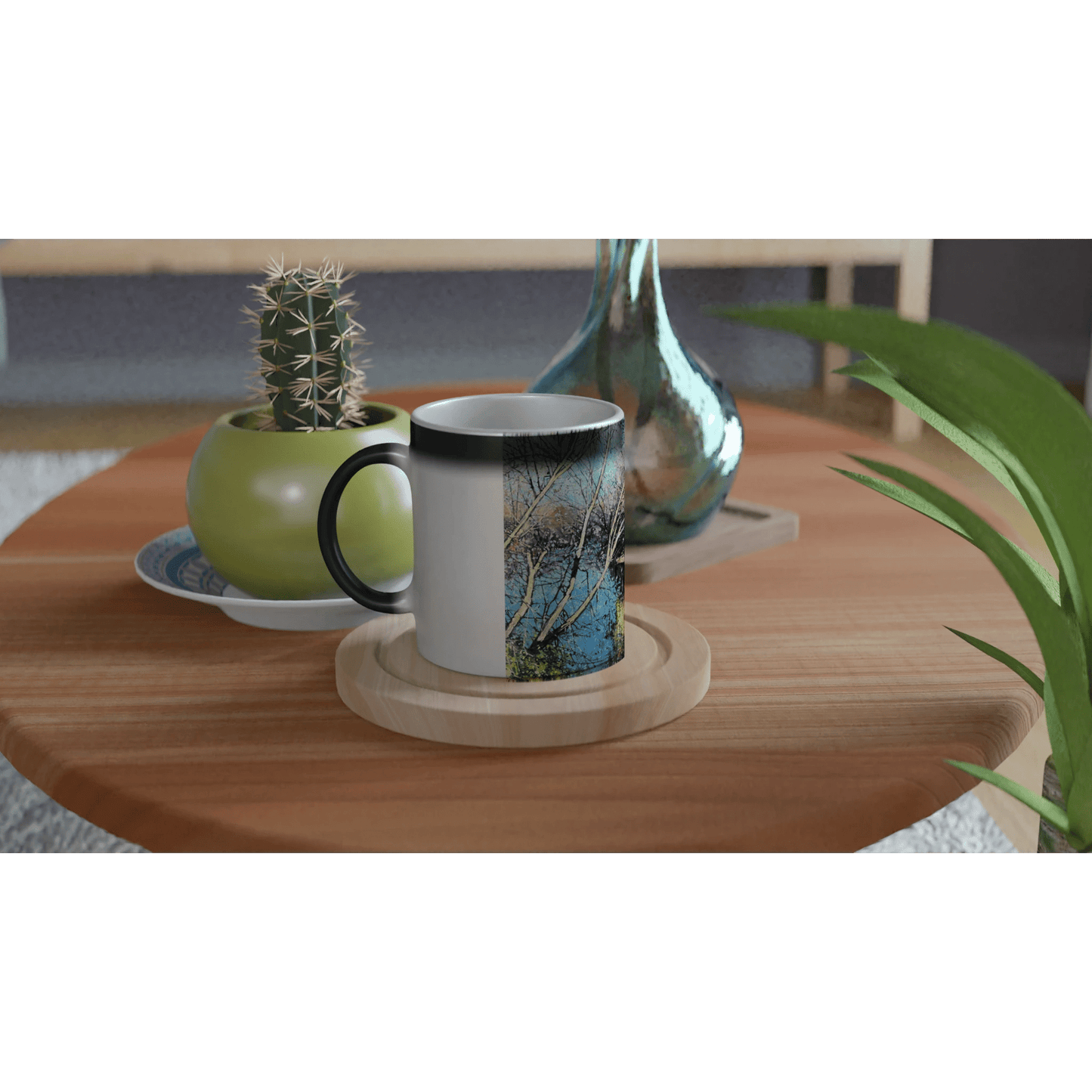 Mirror - Magic 11oz Ceramic Mug - eduardgurevich
