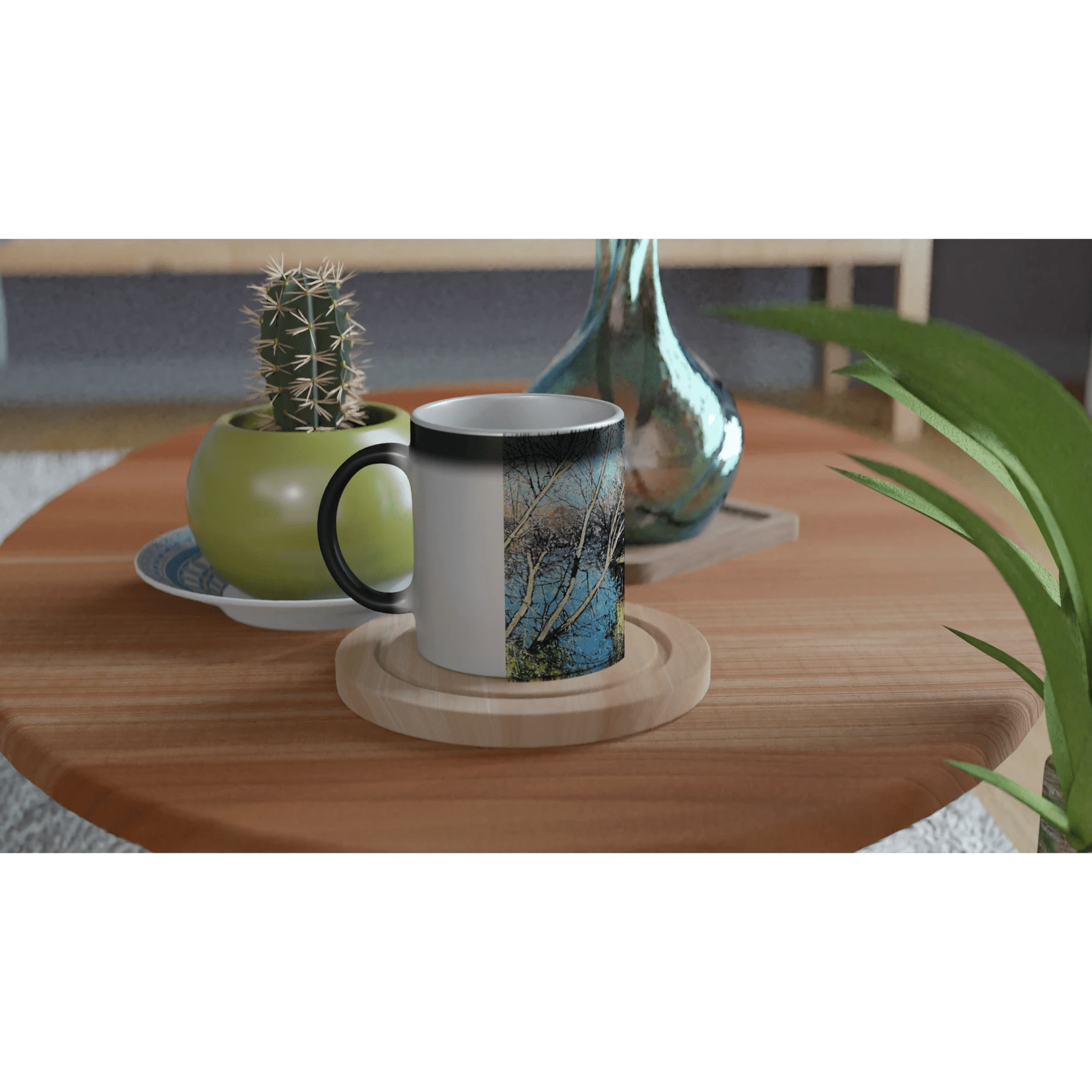 Mirror - Magic 11oz Ceramic Mug - eduardgurevich
