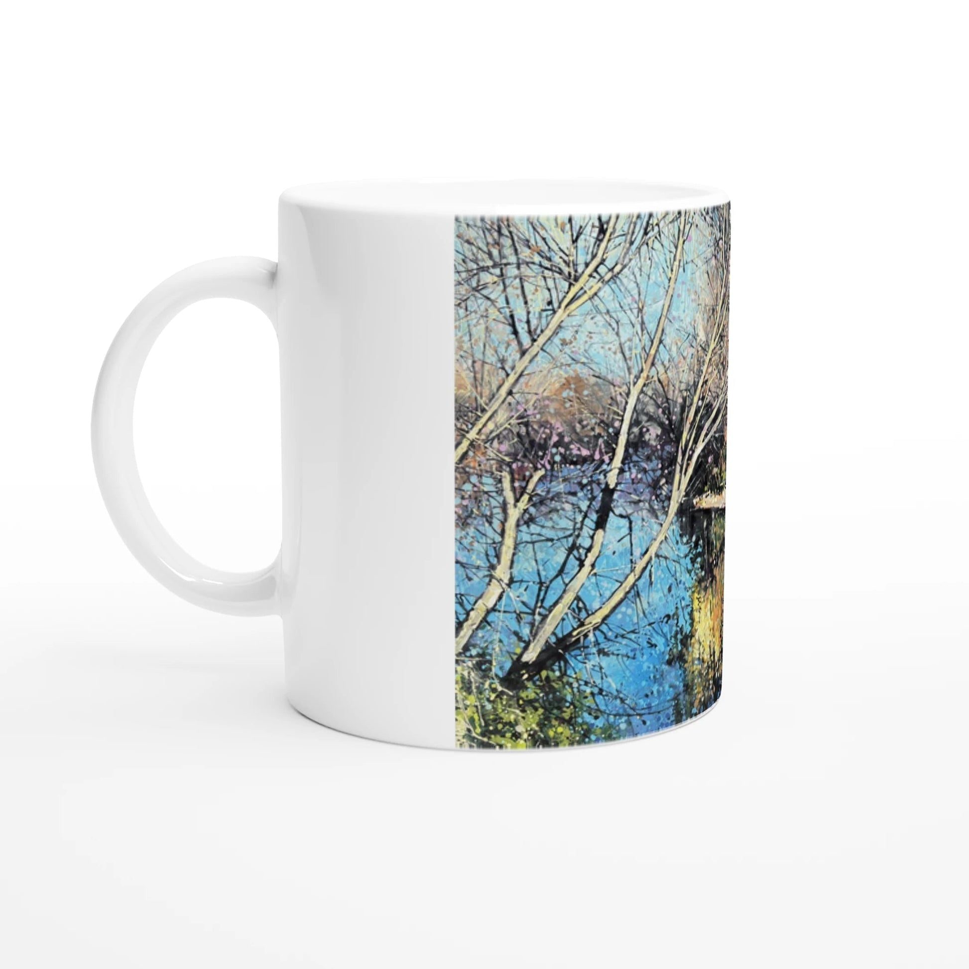 Mirror - White 11oz Ceramic Mug - eduardgurevich