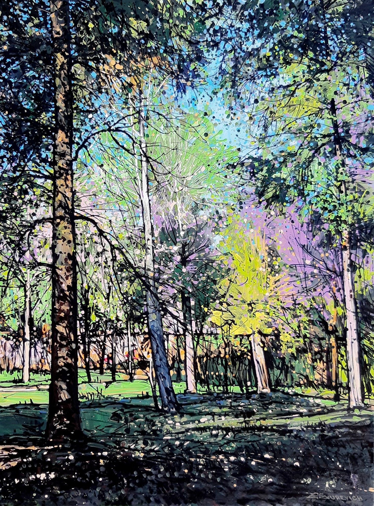 Movement - eduardgurevich Acrylic 36x24