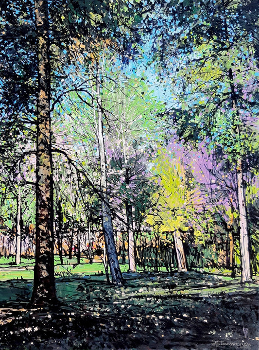 Movement - eduardgurevich Acrylic 36x24
