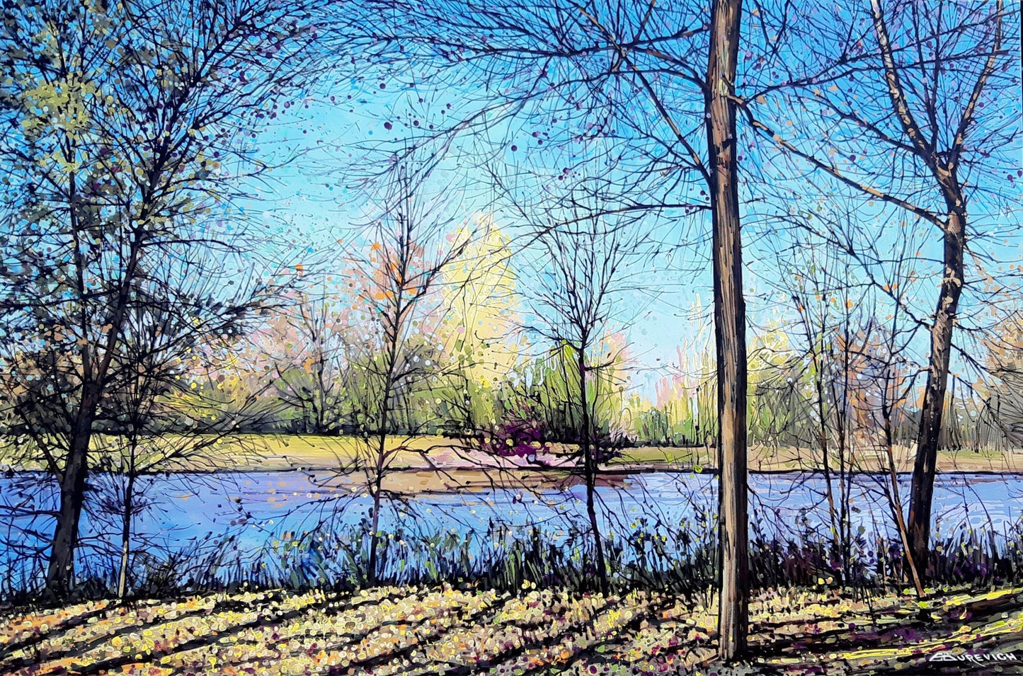 No distraction - eduardgurevich Acrylic 38x57