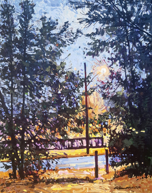 No wind no time - eduardgurevich Acrylic 20x16