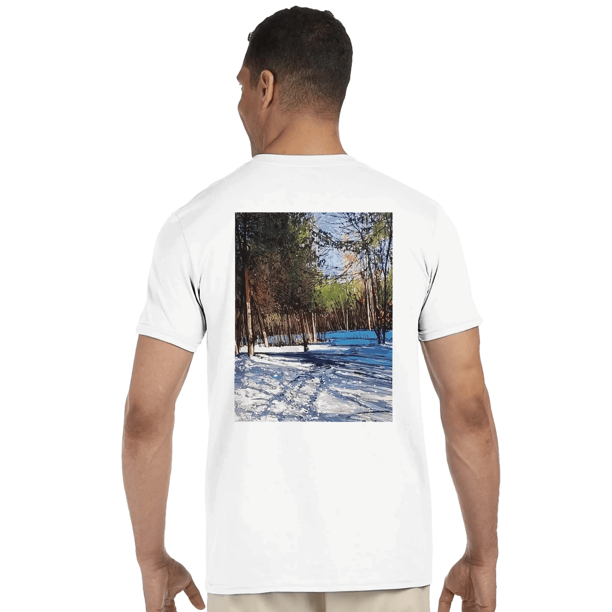 Outer space - Classic Unisex Crewneck T-shirt | Gildan® 64000 - eduardgurevich S