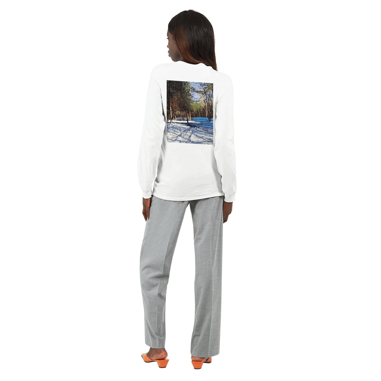 Outer space - Classic Unisex Longsleeve T-shirt - eduardgurevich S