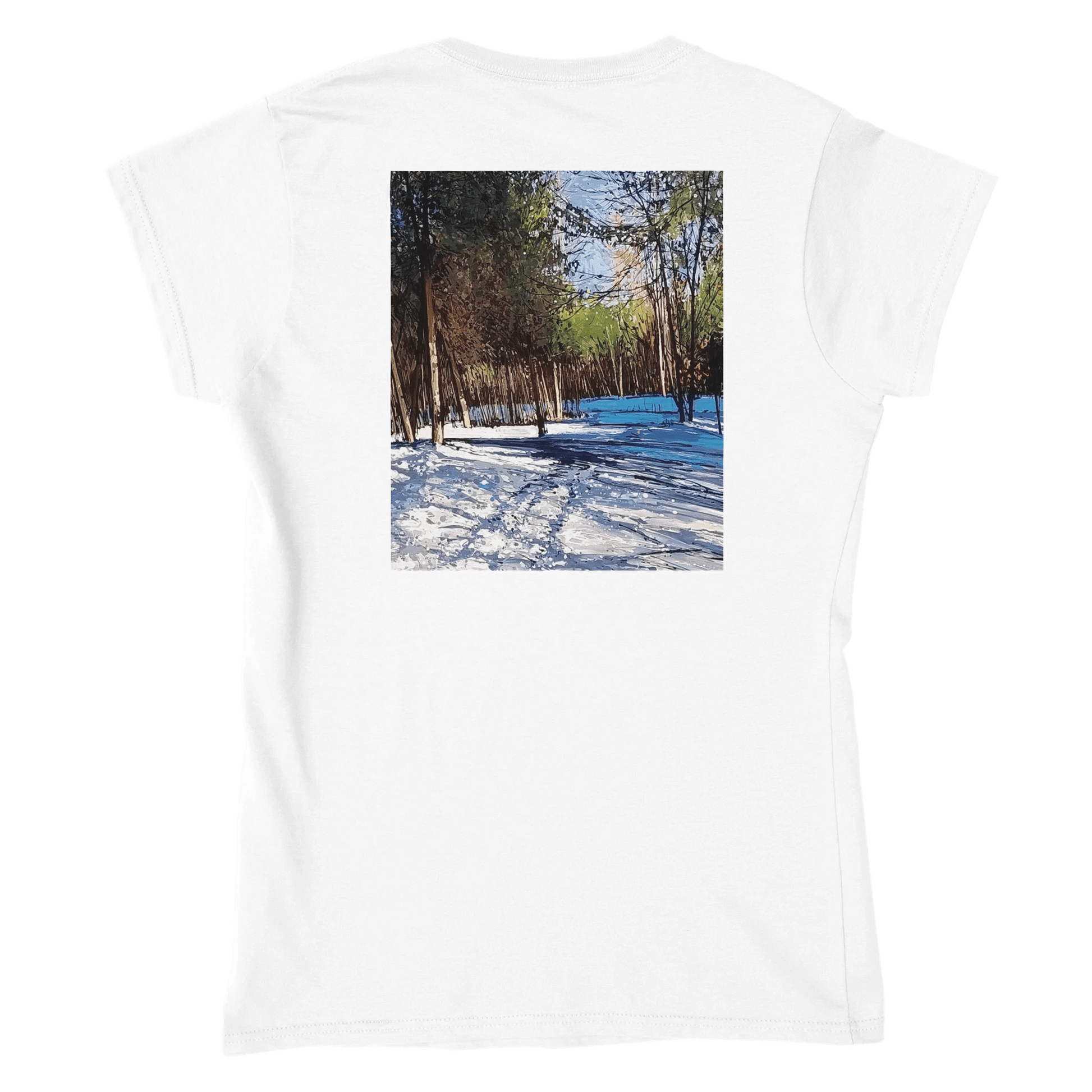 Outer space - Classic Womens Crewneck T-shirt | Gildan® 64000L - eduardgurevich S