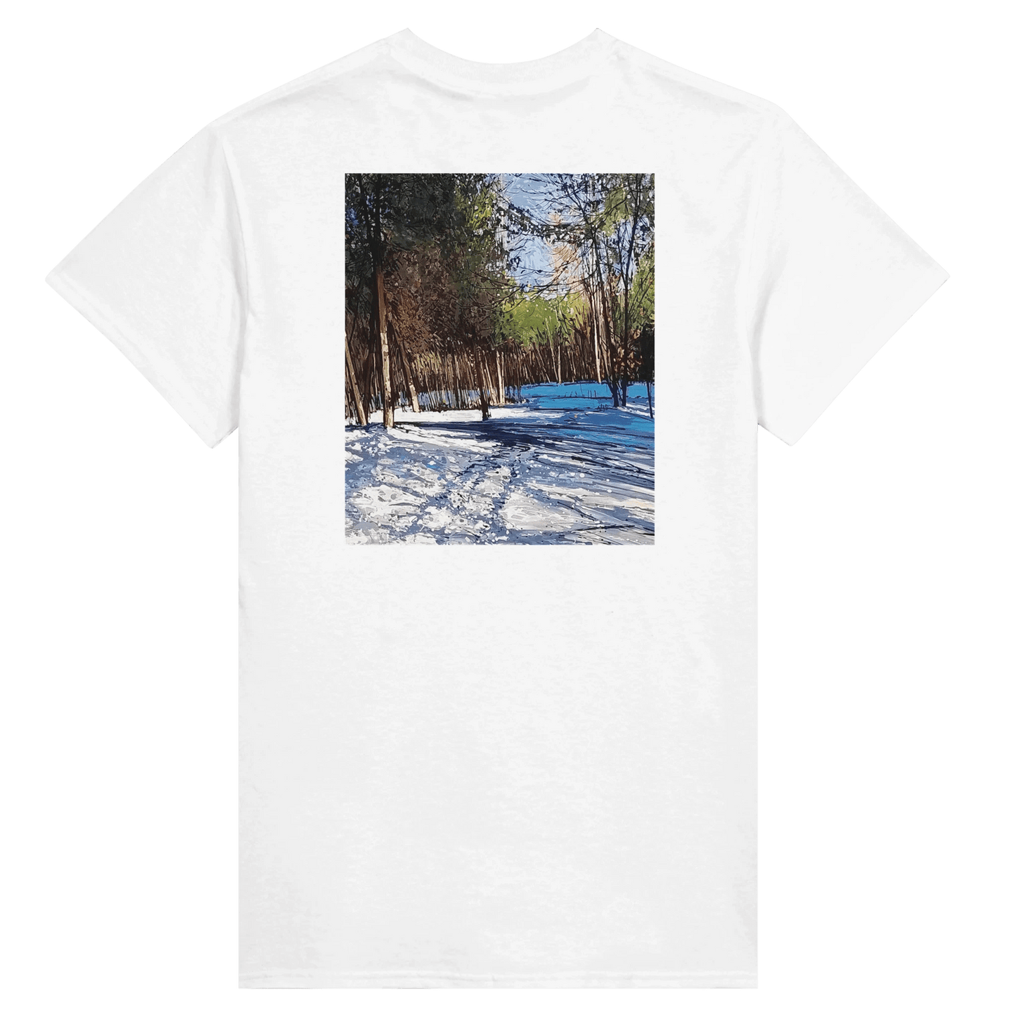 Outer space - Heavyweight Womens Crewneck T-shirt - eduardgurevich S