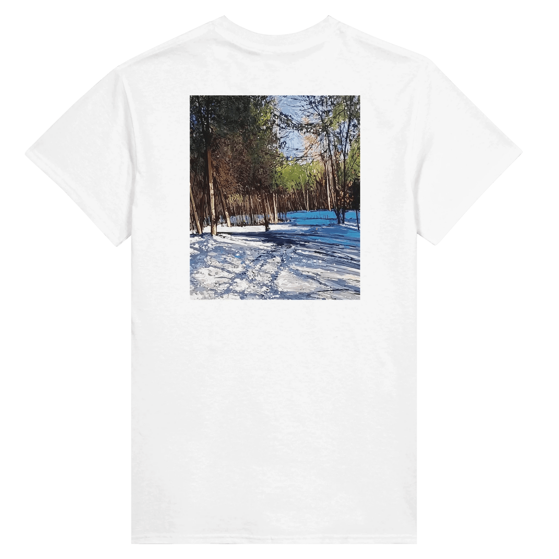 Outer space - Heavyweight Womens Crewneck T-shirt - eduardgurevich S