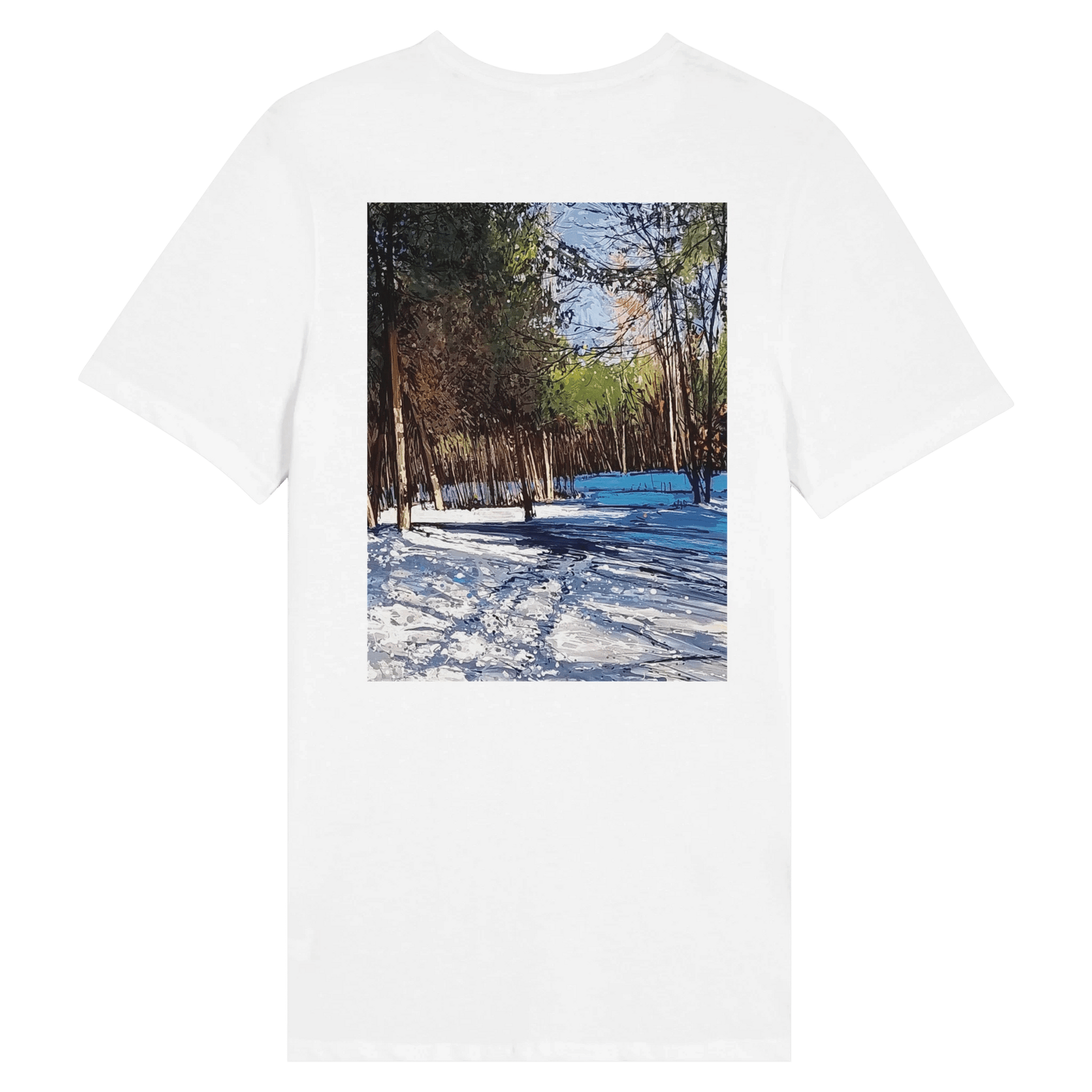 Outer space - Polycotton Unisex Crewneck T-shirt - eduardgurevich S