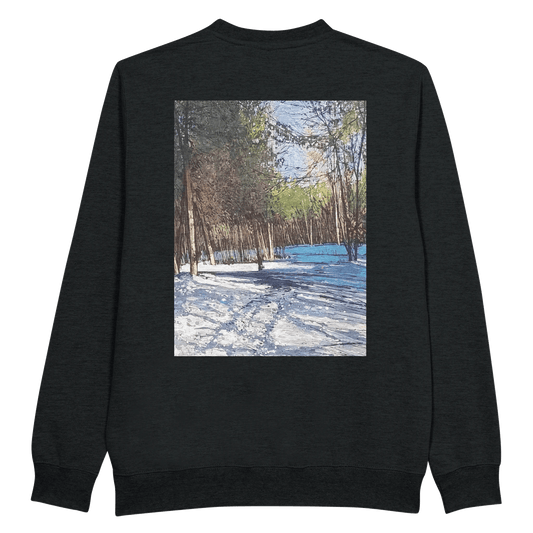 Outer space - Premium Unisex Crewneck Sweatshirt - eduardgurevich S