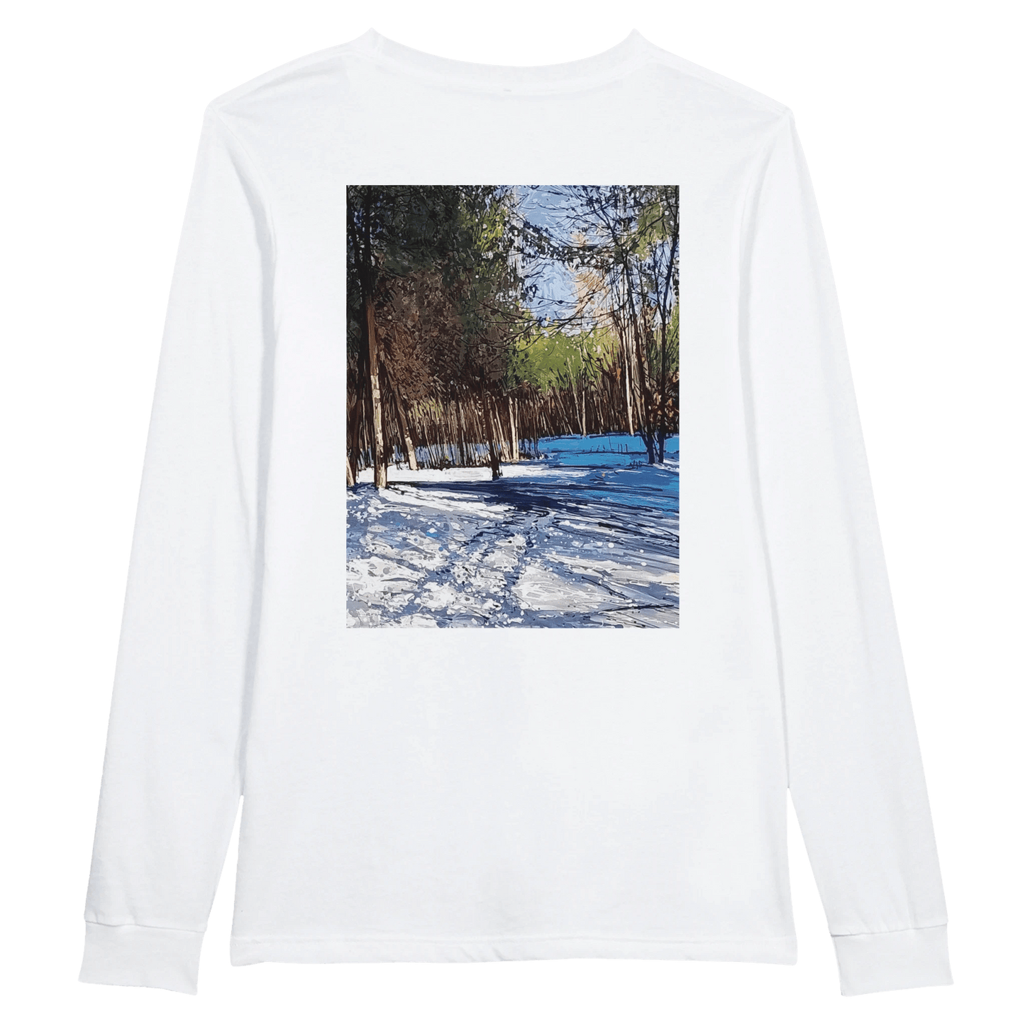 Outer space - Premium Unisex Longsleeve T-shirt - eduardgurevich S