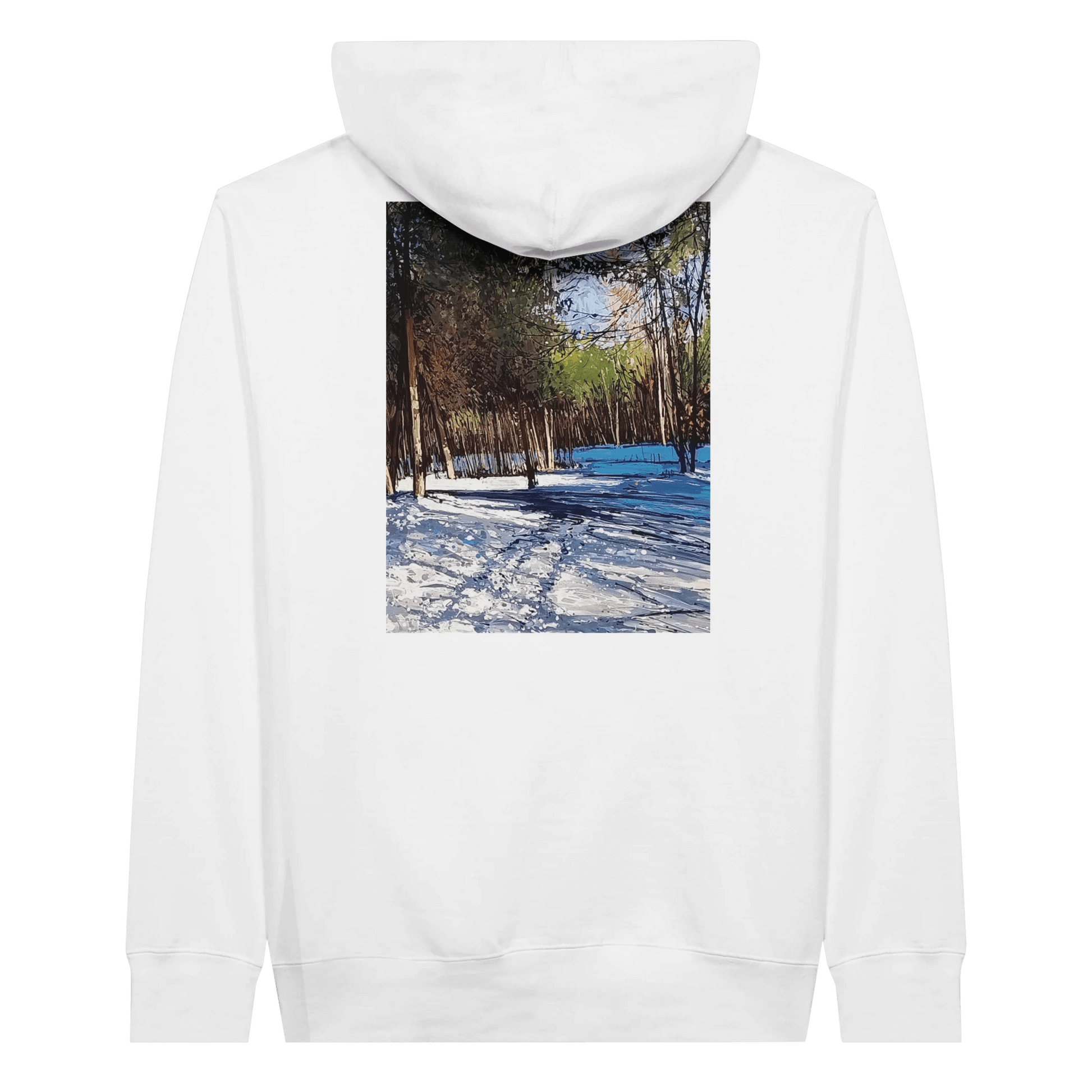 Outer space - Premium Unisex Pullover Hoodie - eduardgurevich S