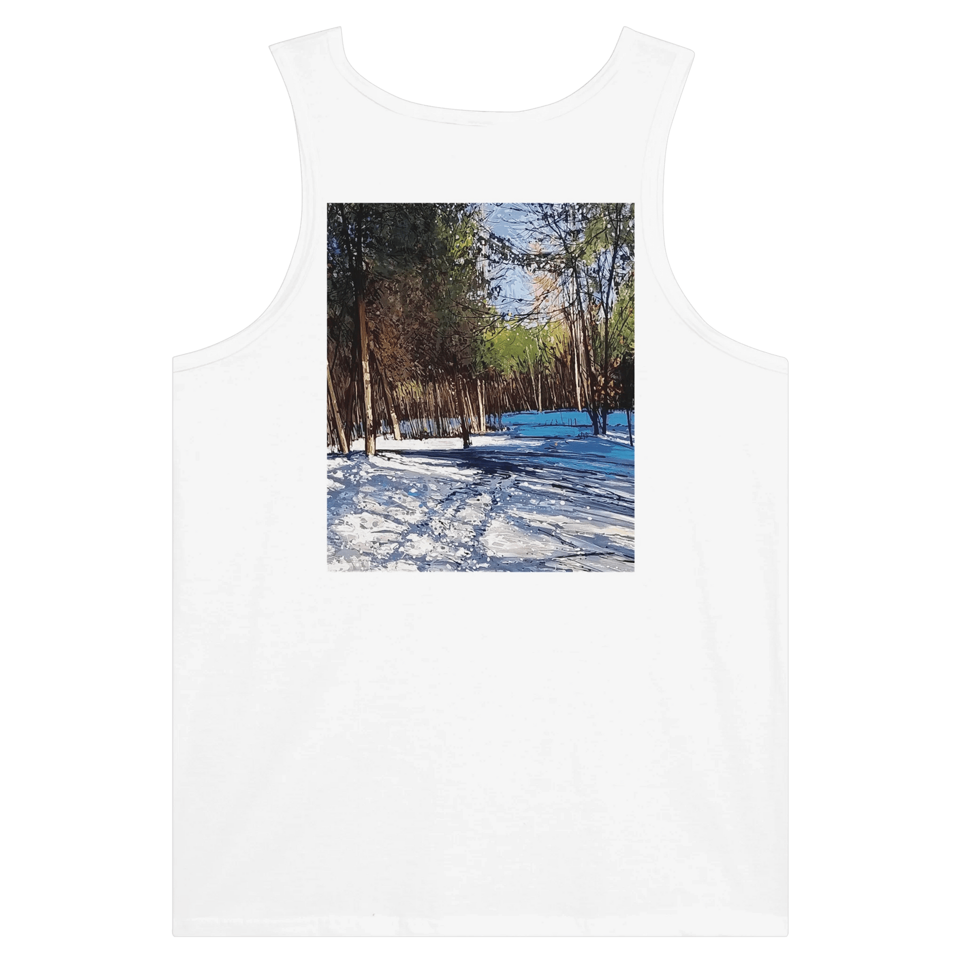 Outer space - Premium Unisex Tank Top - eduardgurevich S
