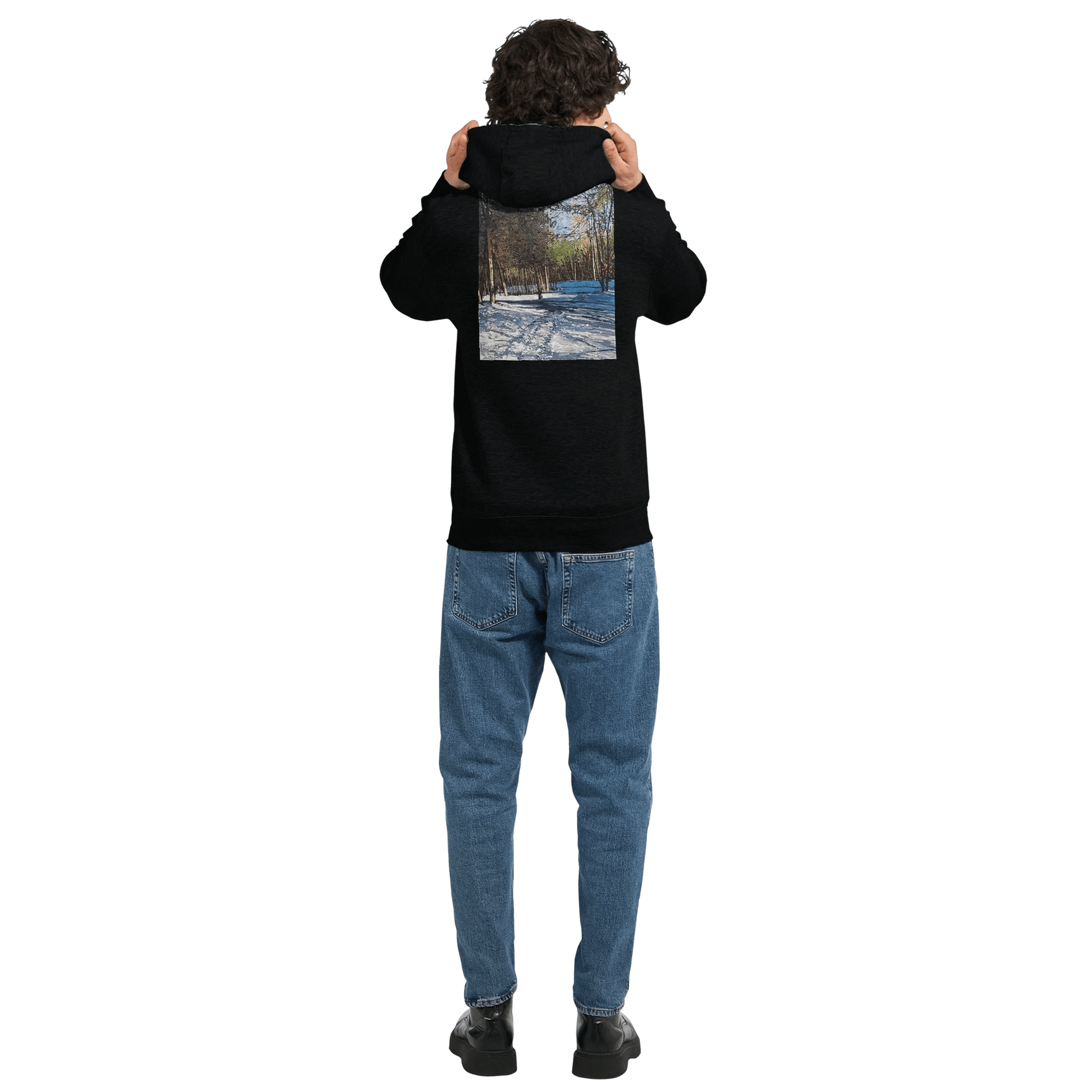 Outer space - Premium Unisex Zip Hoodies - eduardgurevich S