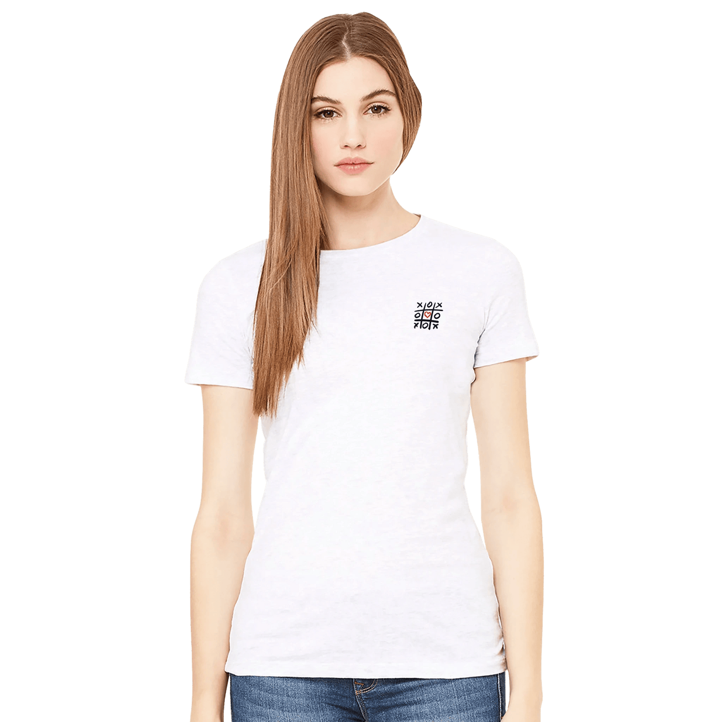 Outer space - Premium Womens Crewneck T-shirt | Bella + Canvas 6004 - eduardgurevich S