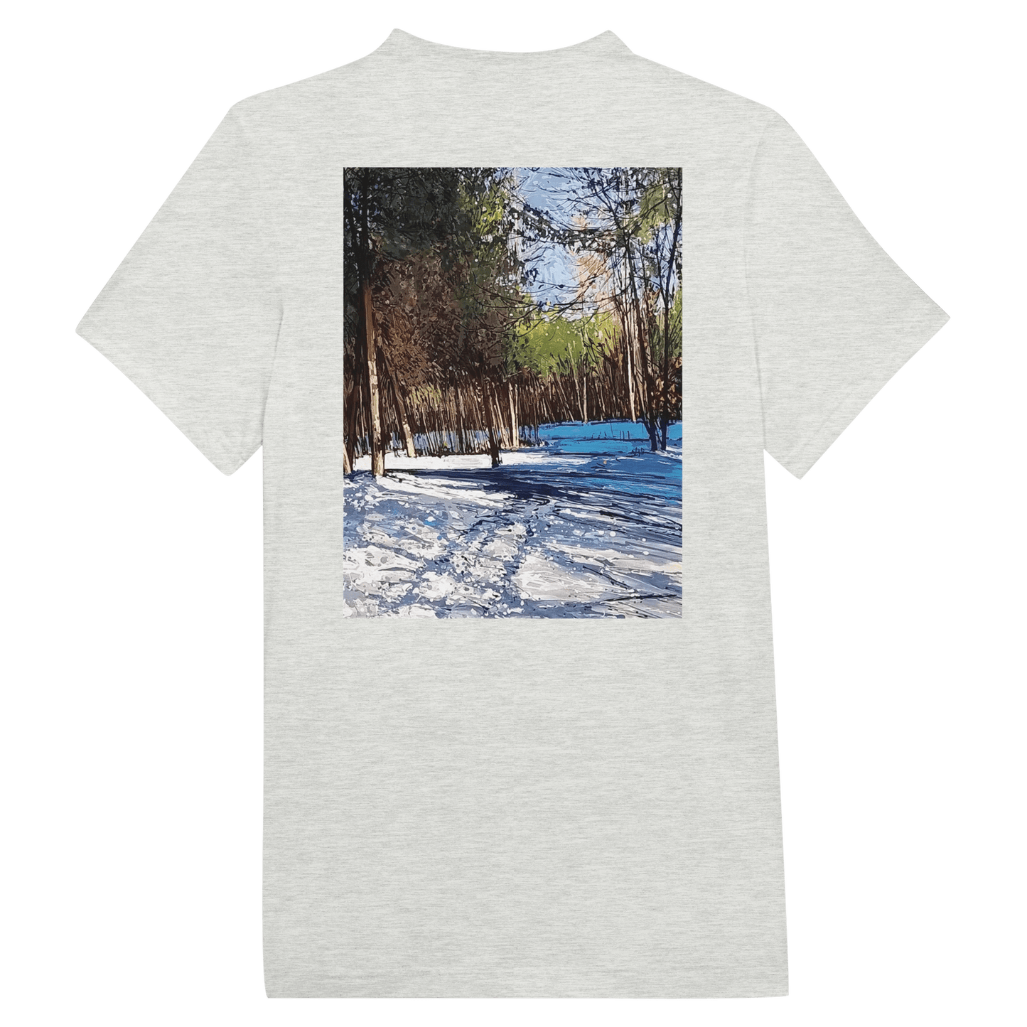 Outer space - Triblend Unisex Crewneck T-shirt - eduardgurevich S