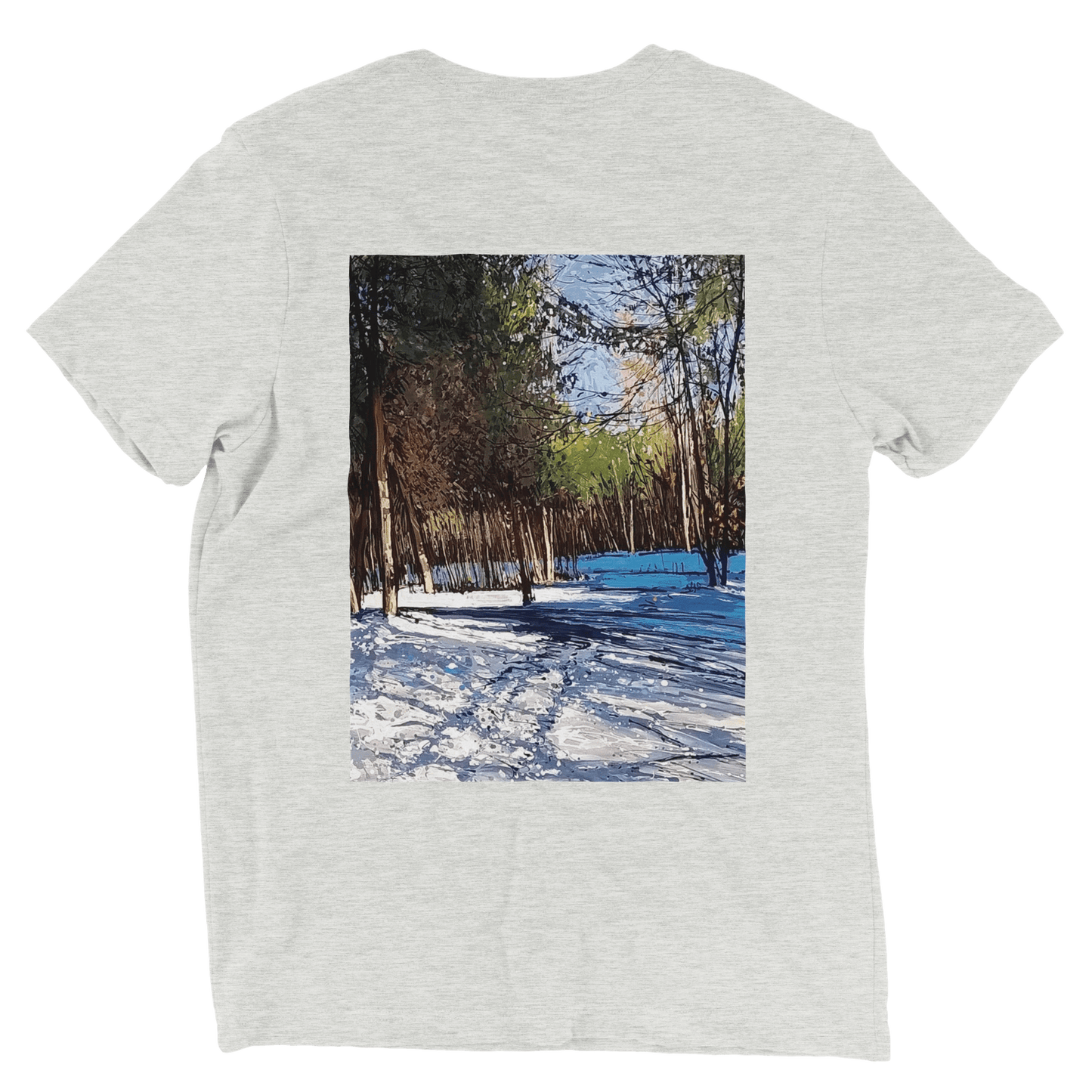 Outer space - Triblend Unisex Crewneck T-shirt - eduardgurevich S