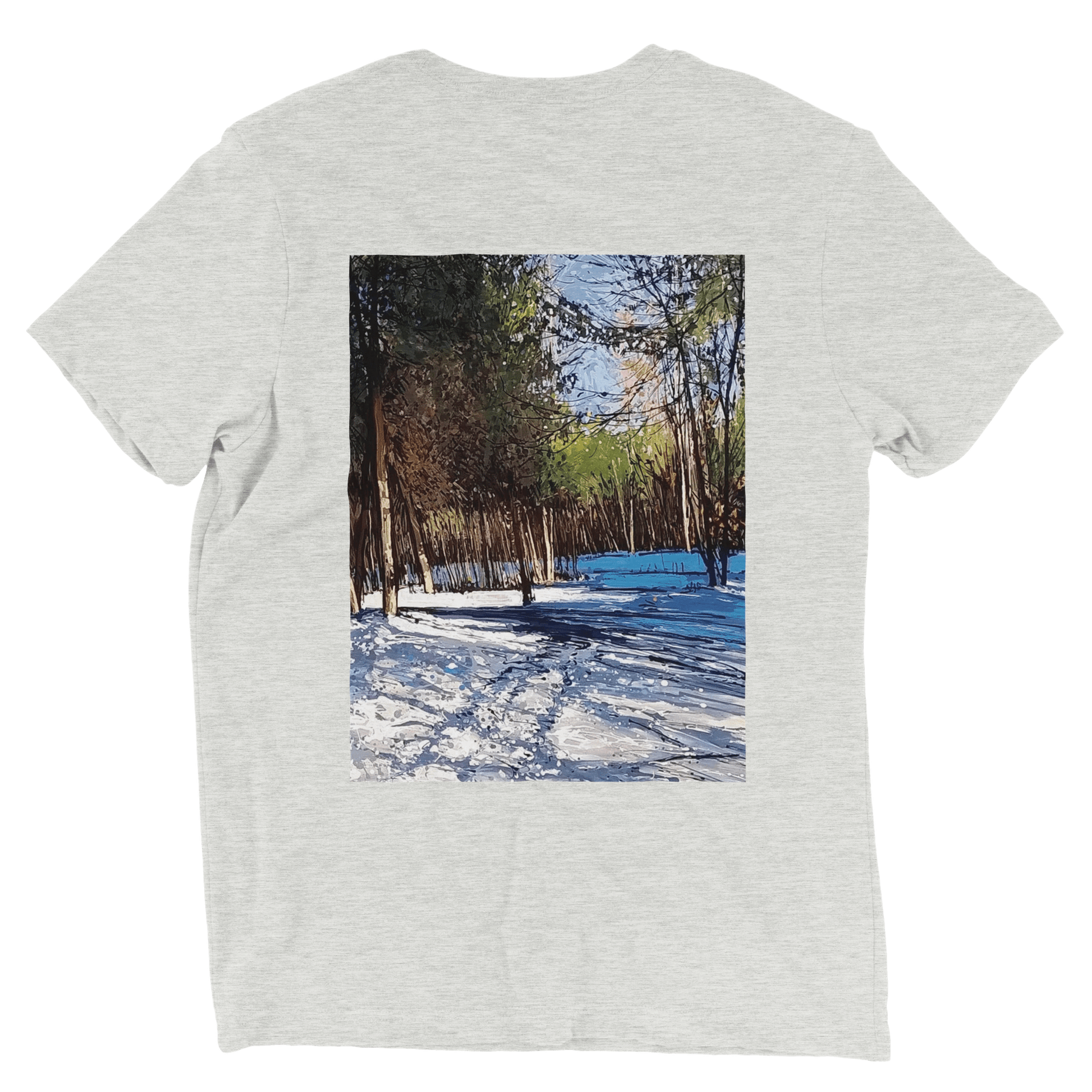 Outer space - Triblend Unisex Crewneck T-shirt - eduardgurevich S