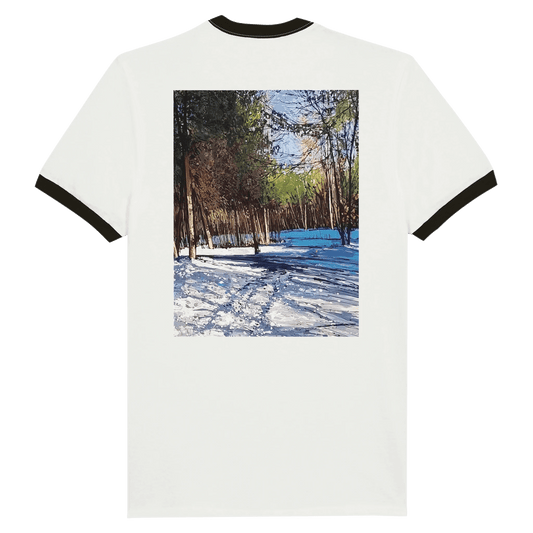 Outer space - Unisex Ringer T-shirt - eduardgurevich S