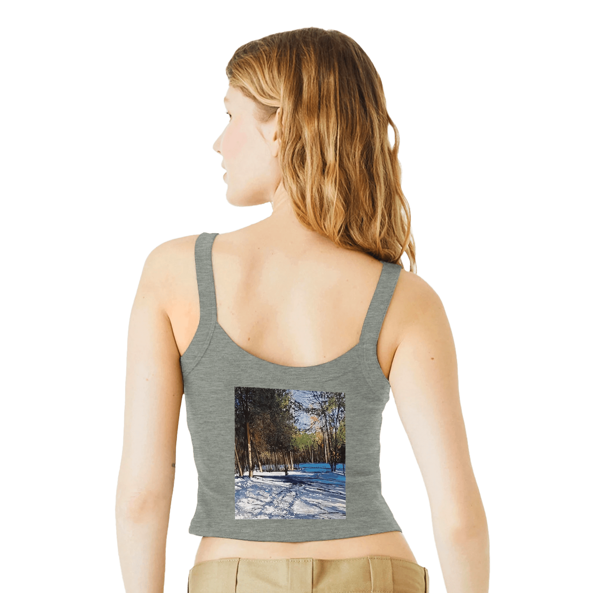 Outer space - Women's Micro Ribbed Scoop Tank | Bella + Canvas 1012BE - eduardgurevich S