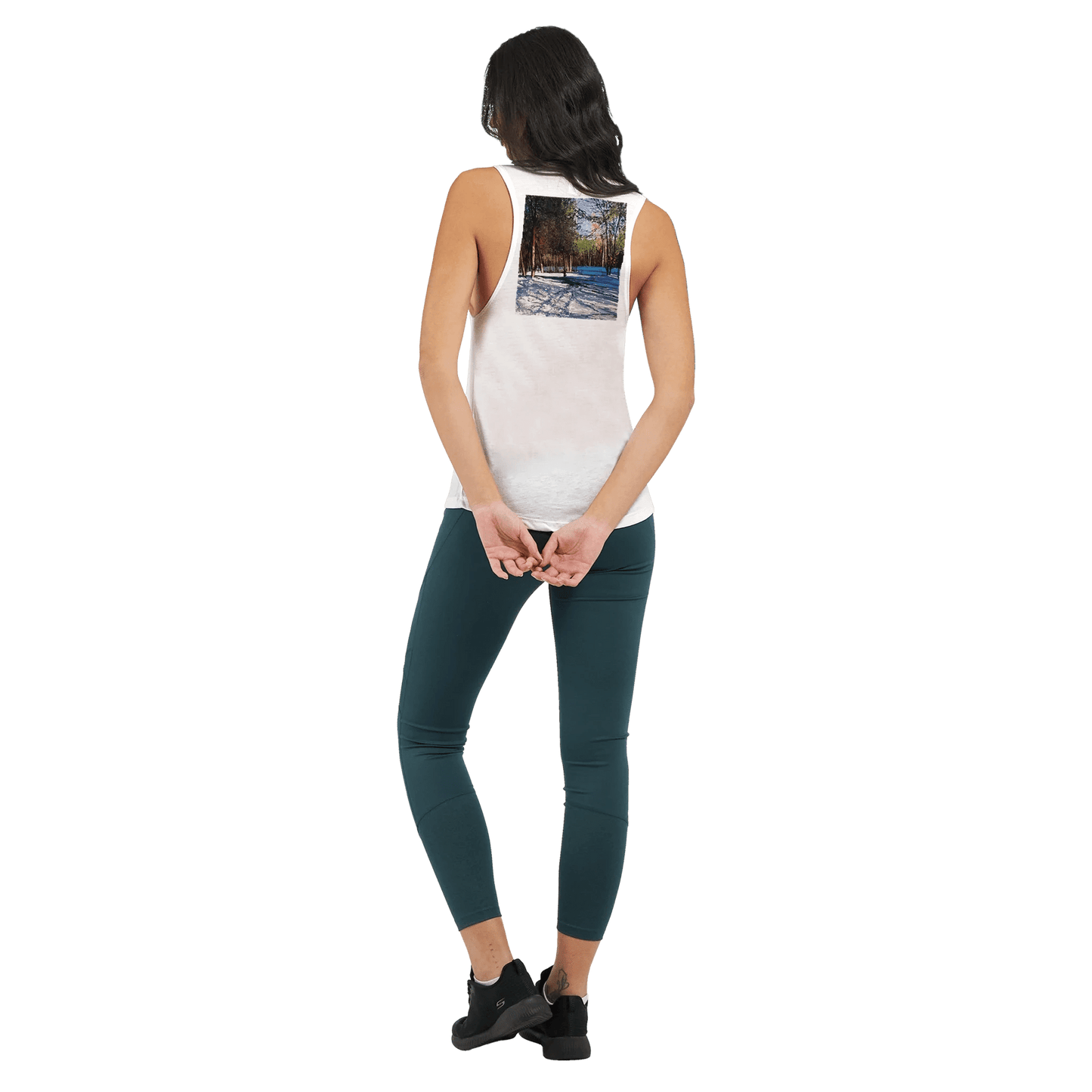 Outer space - Women's Muscle Tank Top | Bella + Canvas 8803 - eduardgurevich S