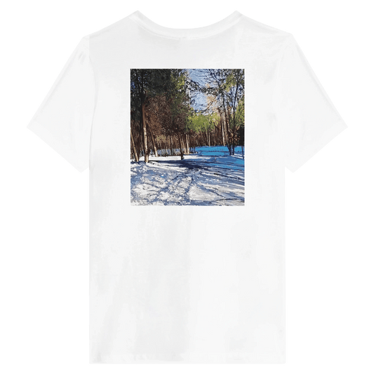 Outer space - Women's Relaxed T-Shirt | Bella + Canvas 6400 - eduardgurevich S White