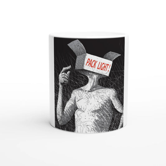 Pack light illustration - 11oz Ceramic Mug - eduardgurevich