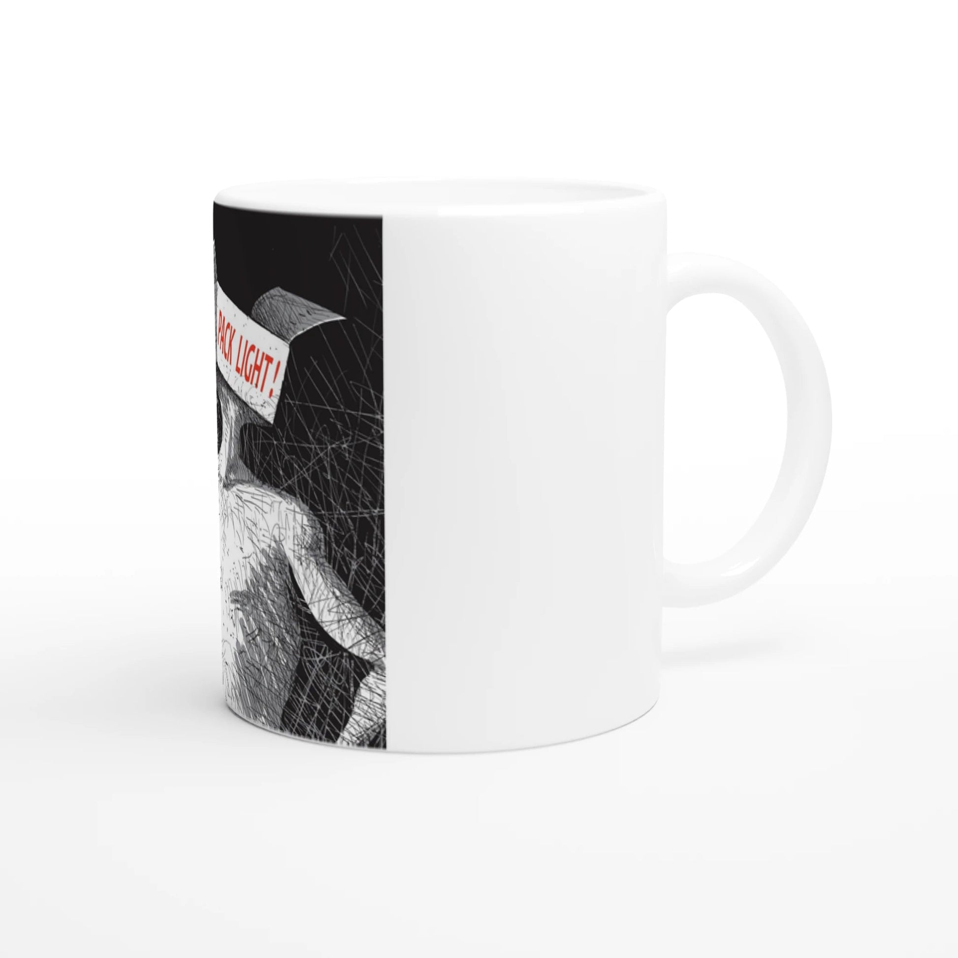 Pack light illustration - 11oz Ceramic Mug - eduardgurevich