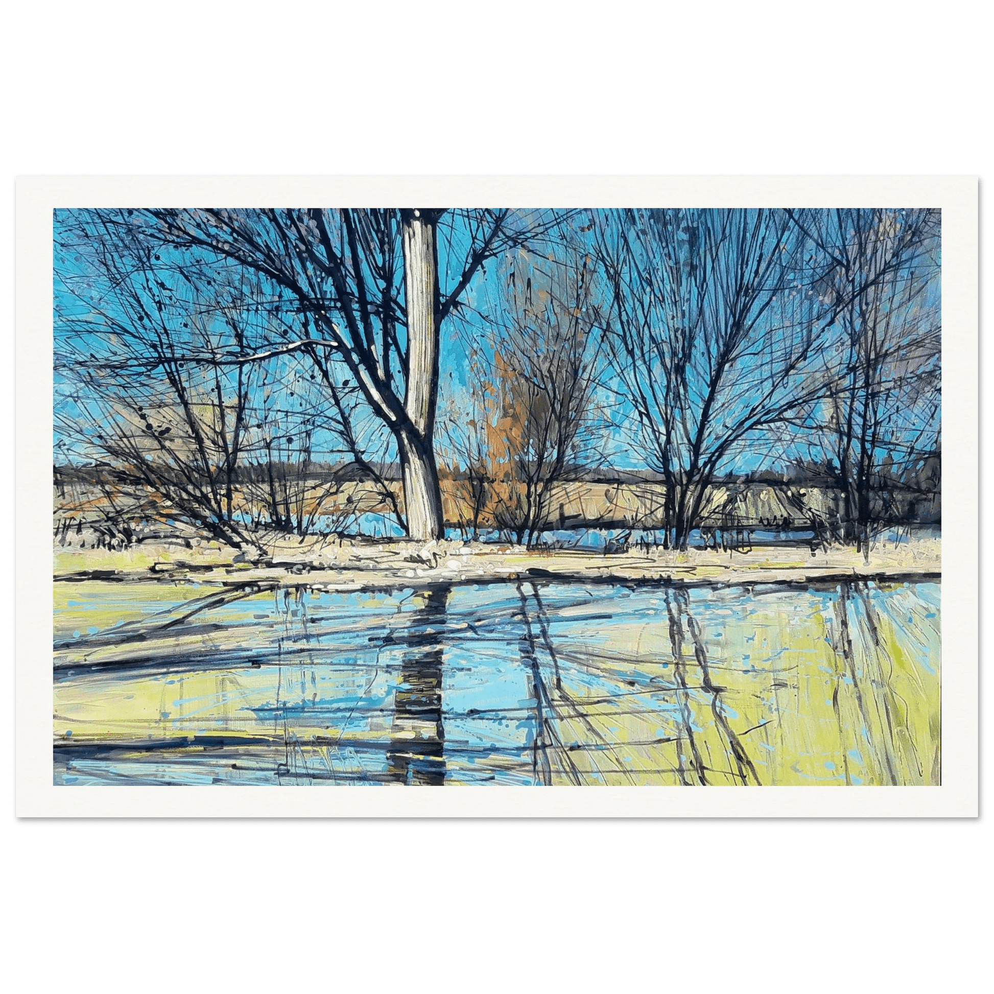Peace and sunlight - Museum - Quality Matte Paper Poster - eduardgurevich 60x90 cm / 24x36″