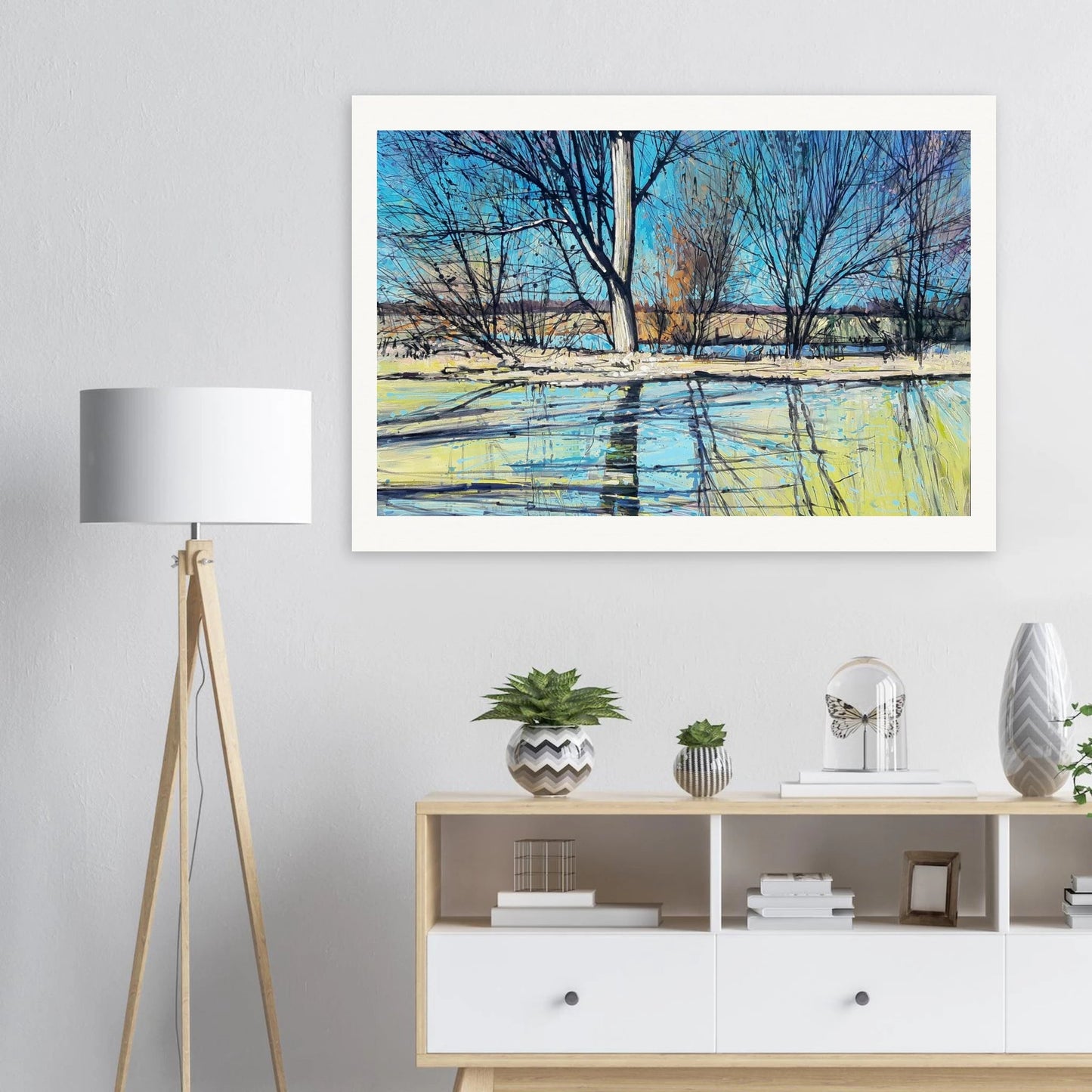 Peace and sunlight - Museum - Quality Matte Paper Poster - eduardgurevich 75x100 cm / 30x40″