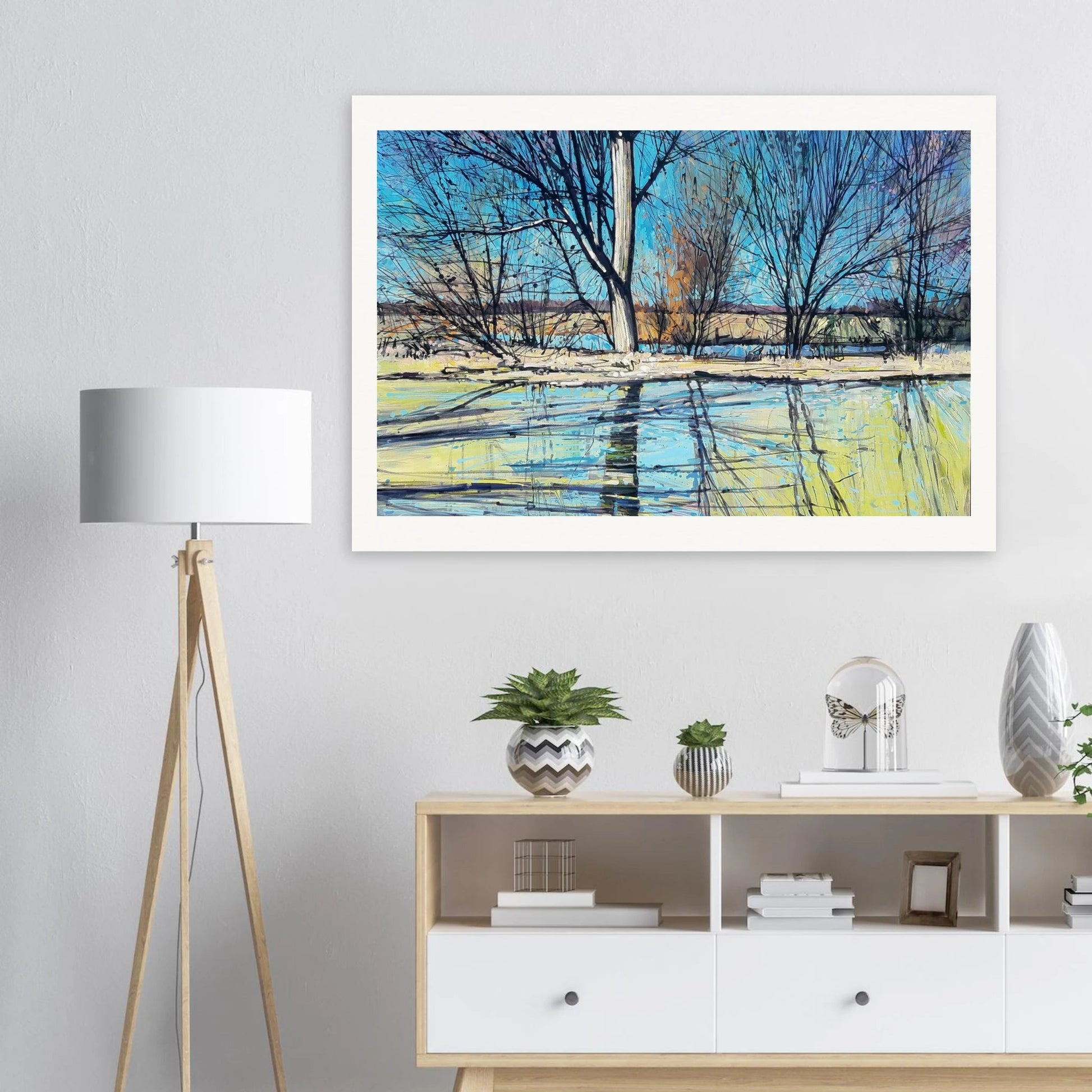 Peace and sunlight - Museum - Quality Matte Paper Poster - eduardgurevich 75x100 cm / 30x40″