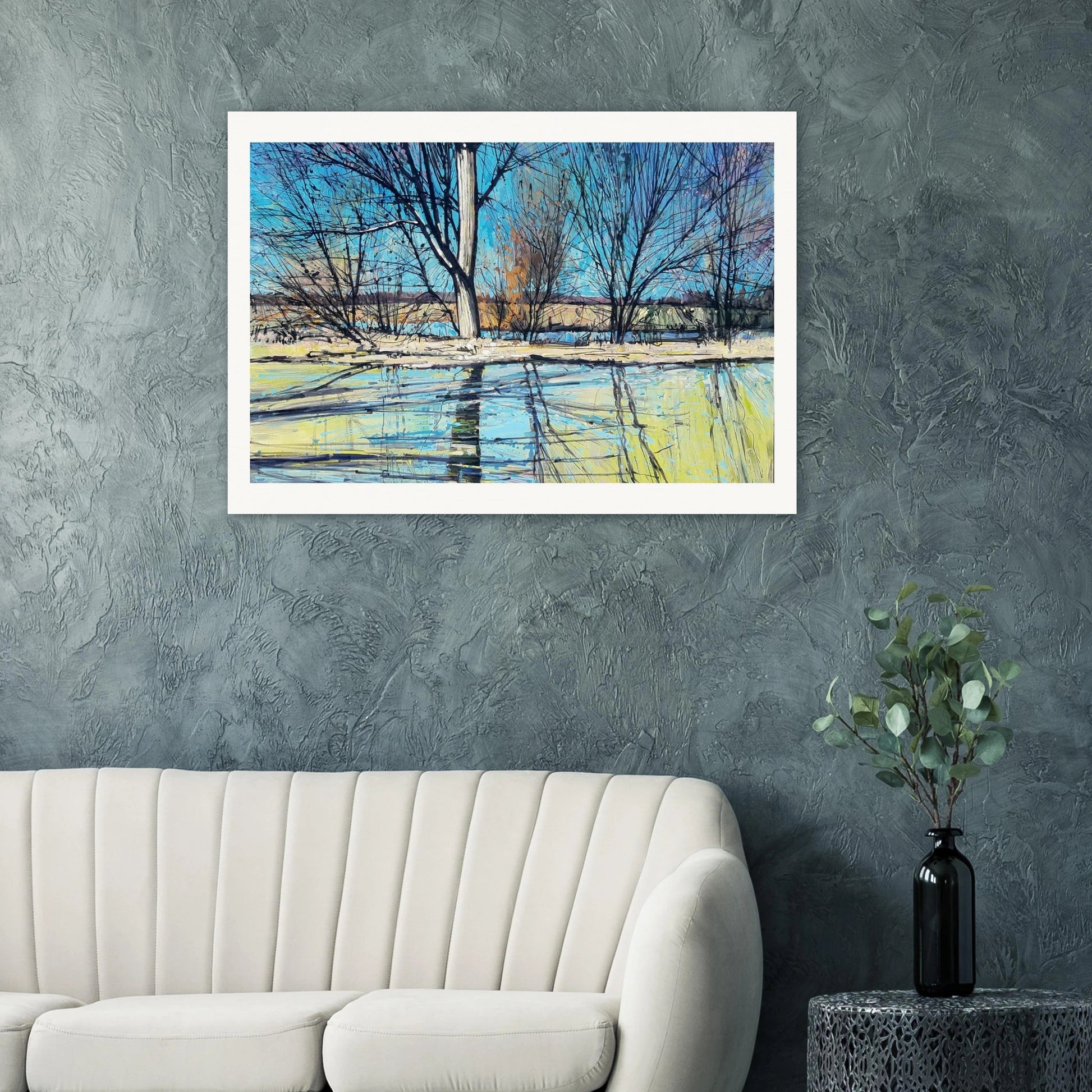 Peace and sunlight - Museum - Quality Matte Paper Poster - eduardgurevich 75x100 cm / 30x40″