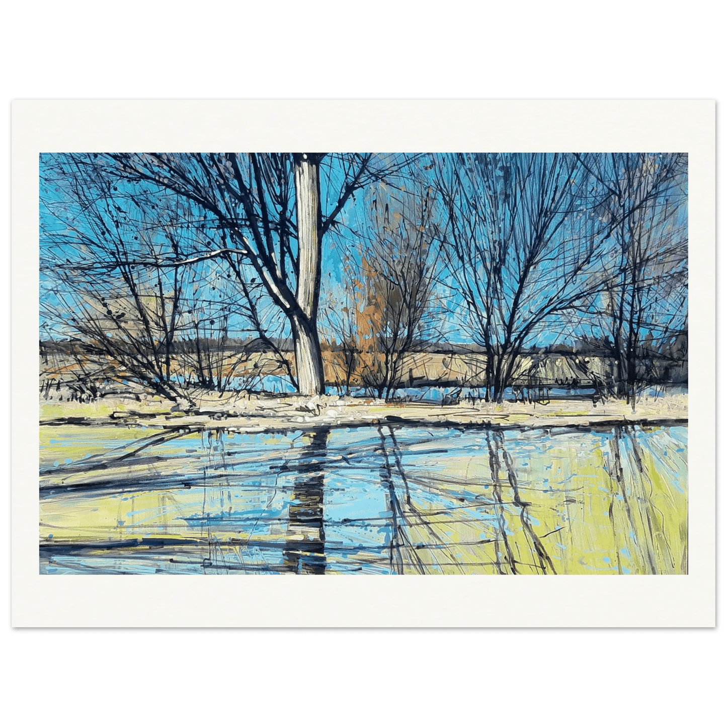 Peace and sunlight - Museum - Quality Matte Paper Poster - eduardgurevich 75x100 cm / 30x40″