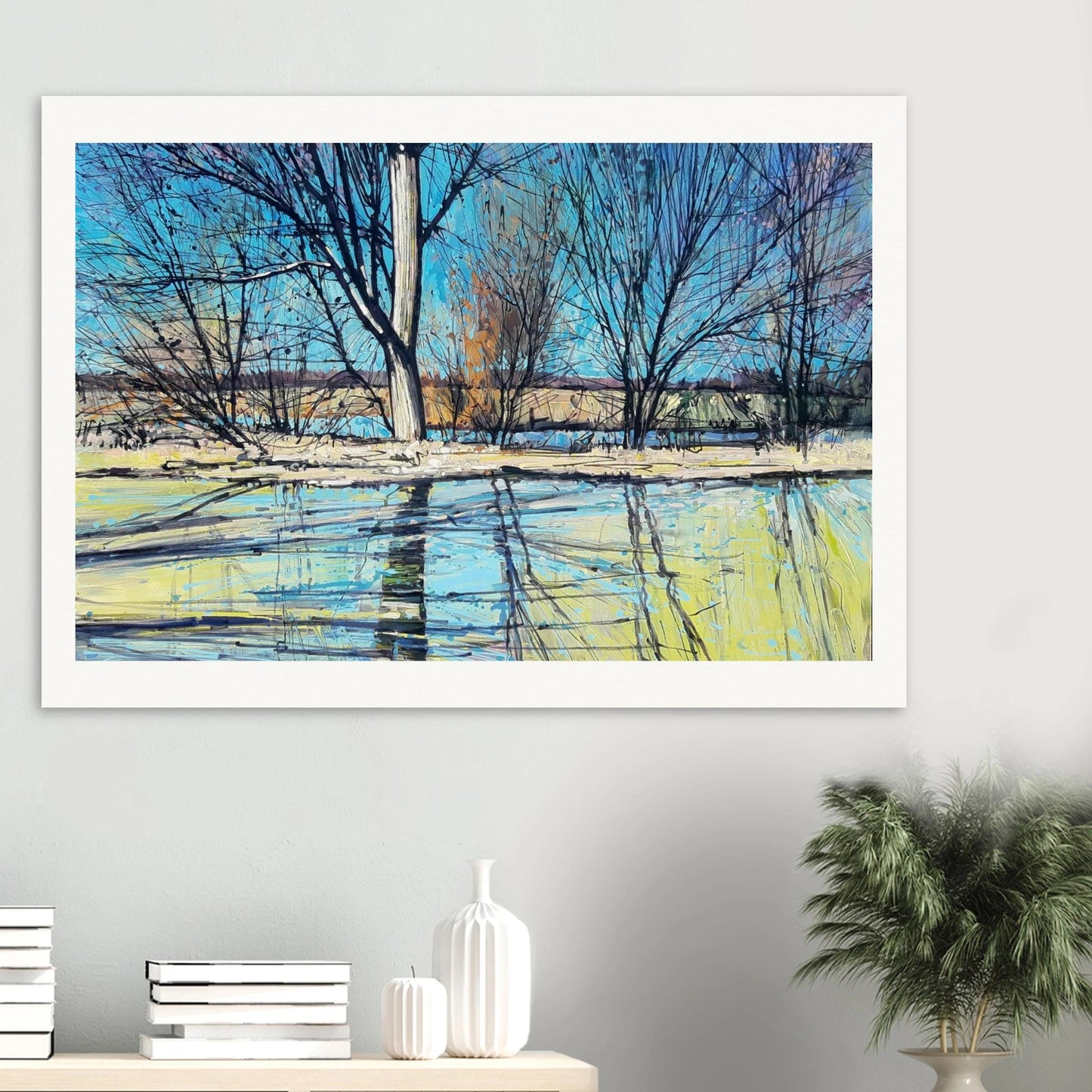 Peace and sunlight - Museum - Quality Matte Paper Poster - eduardgurevich 75x100 cm / 30x40″