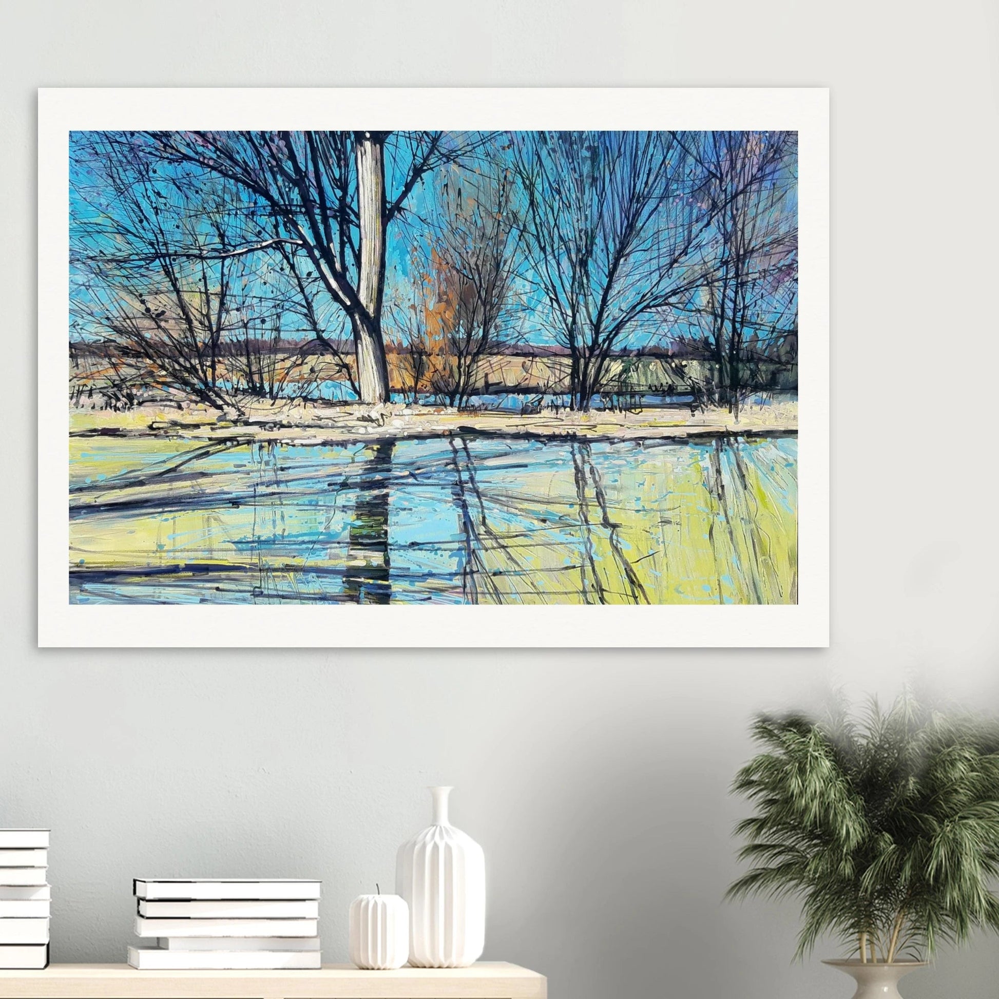 Peace and sunlight - Museum - Quality Matte Paper Poster - eduardgurevich 75x100 cm / 30x40″