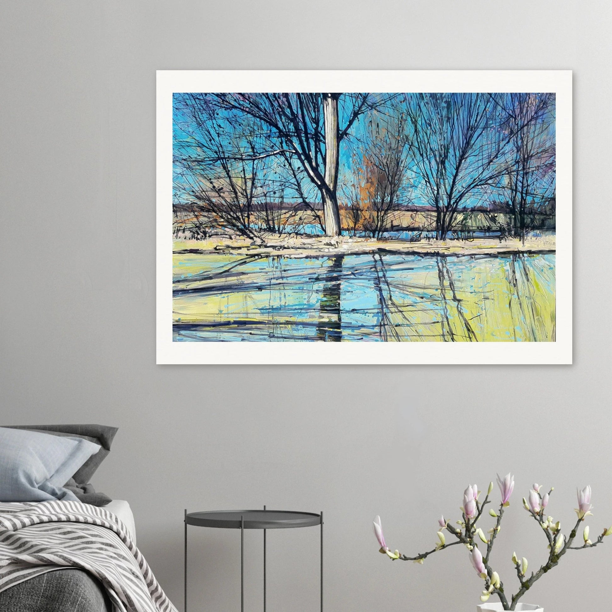 Peace and sunlight - Museum - Quality Matte Paper Poster - eduardgurevich 75x100 cm / 30x40″