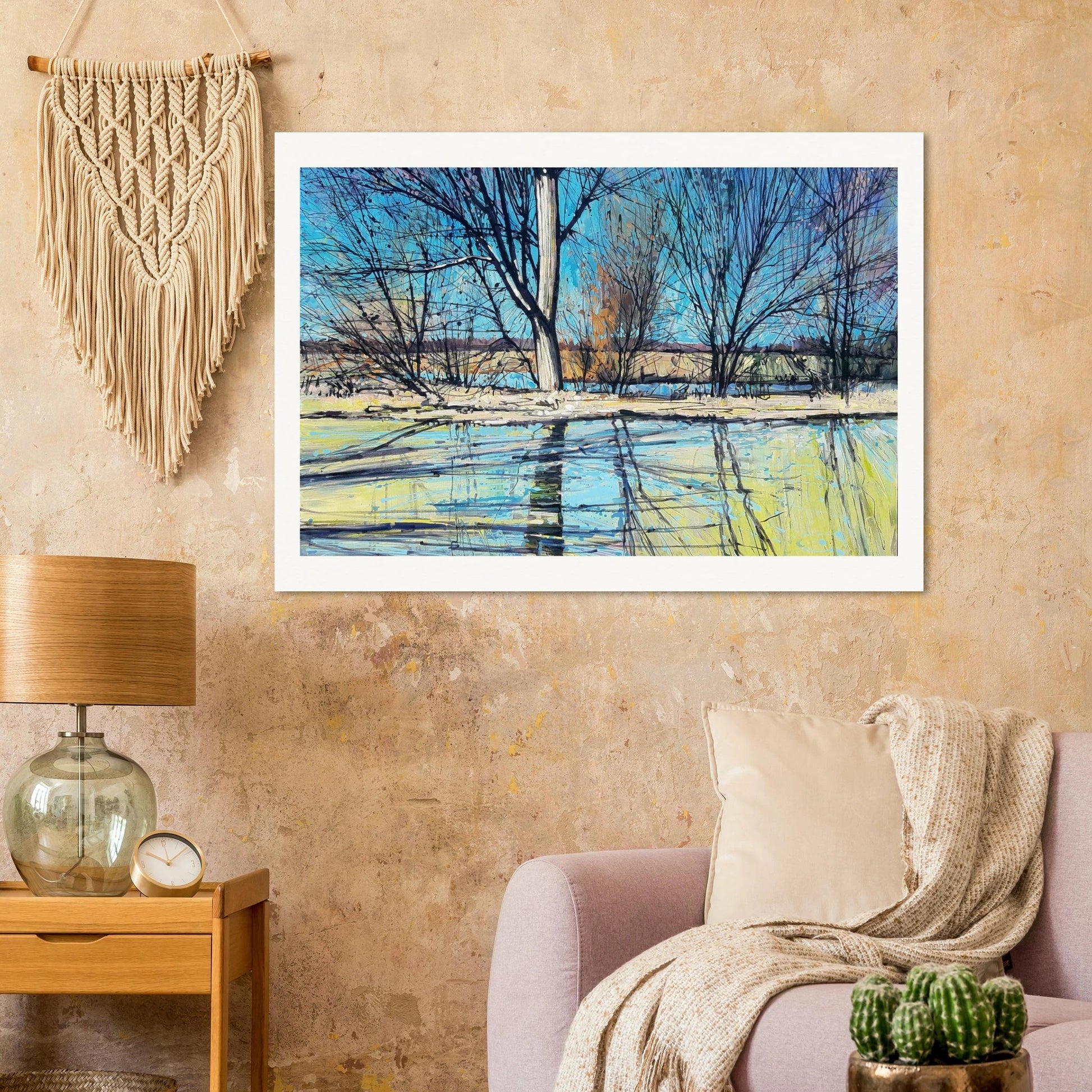 Peace and sunlight - Museum - Quality Matte Paper Poster - eduardgurevich 75x100 cm / 30x40″